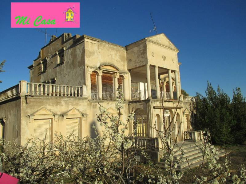 CHALET SEÑORIAL PARA RESTAURAR ZONA DE RELAX Y NATURALEZA VIVA