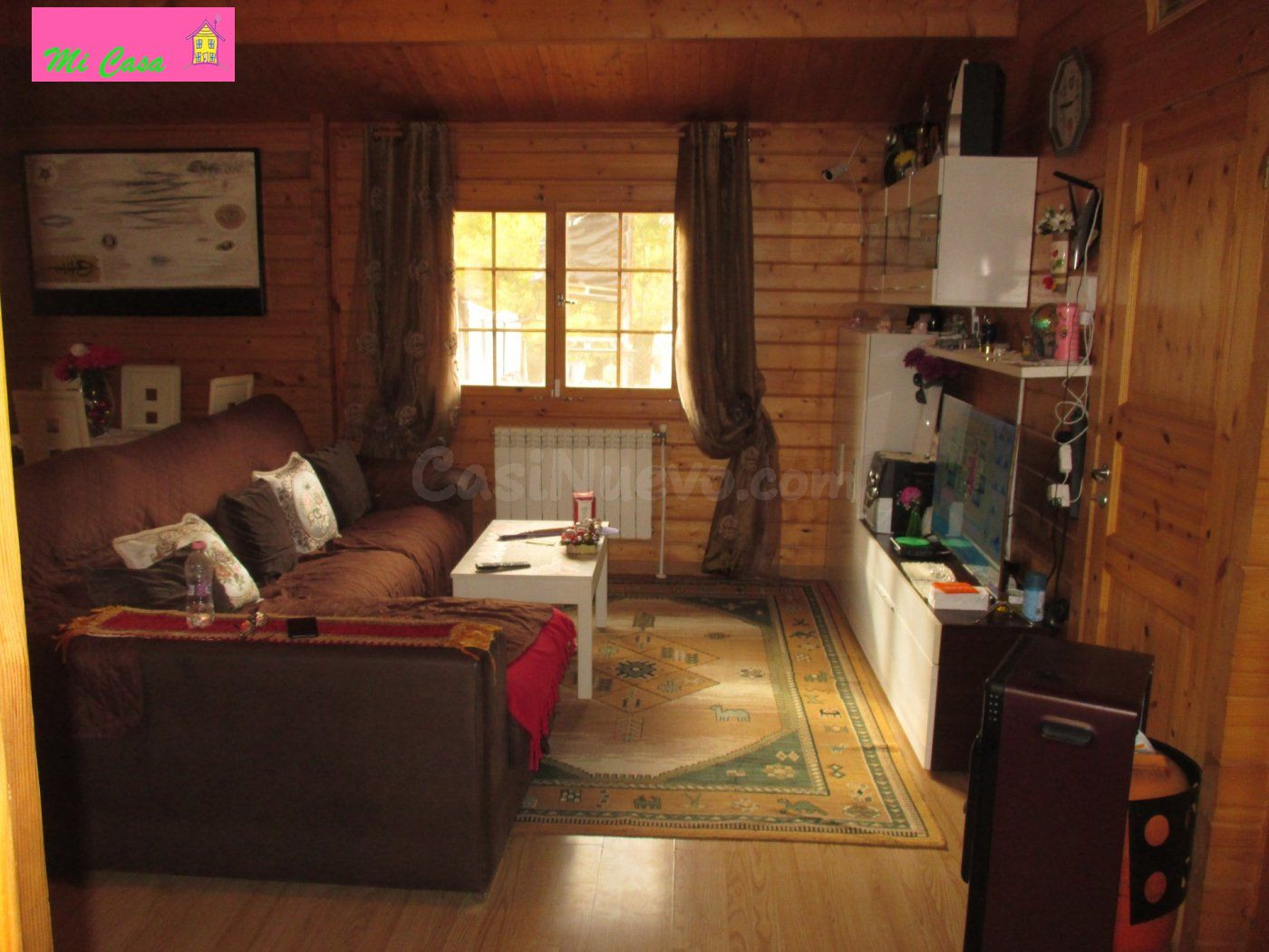 FINCA DE 5.615 Mº VALLADA CON UNA ACOGEDORA CASA DE MADERA   - foto 3