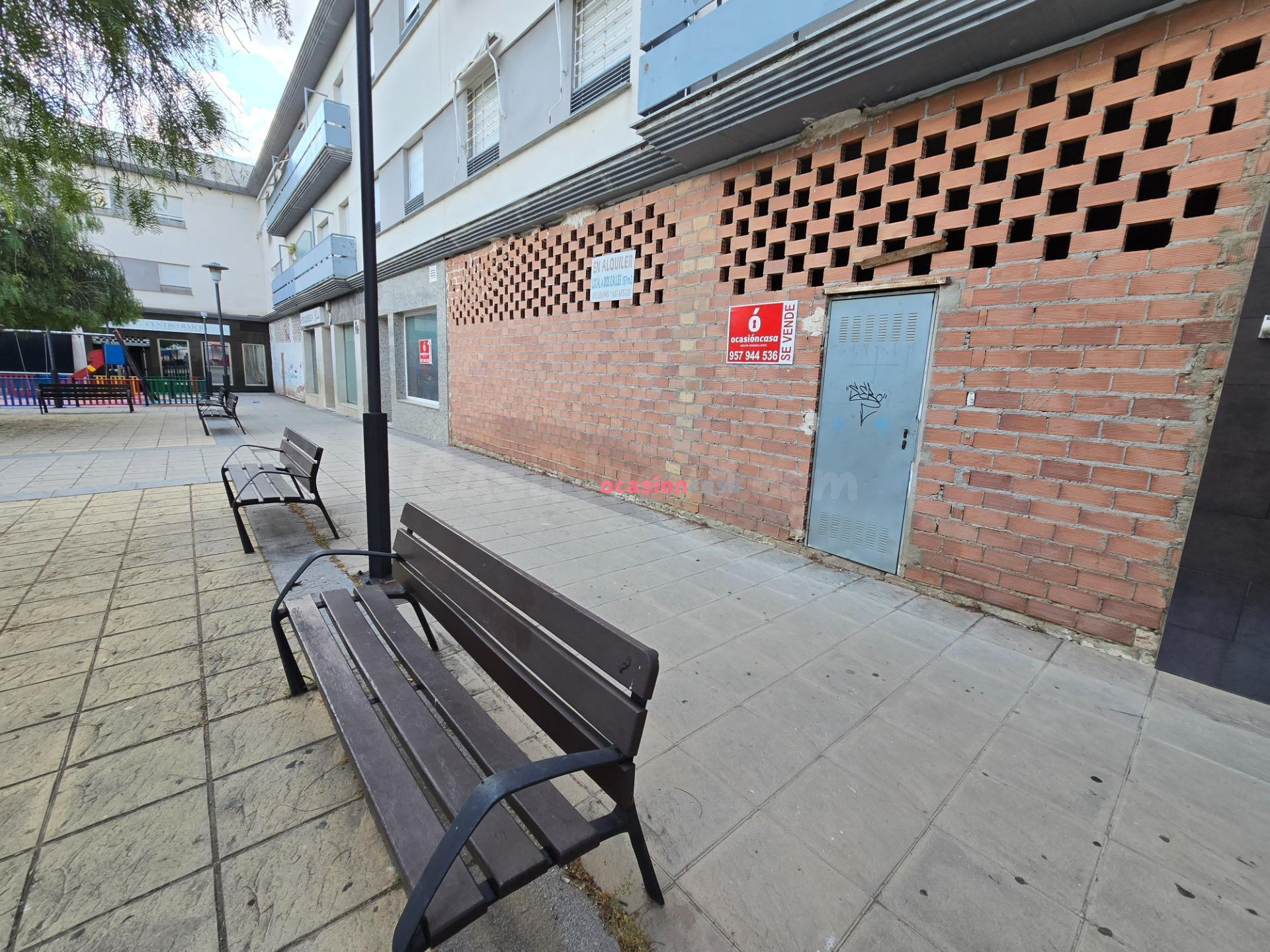 Local comercial Pozoblanco Plaza San Juan Bosco ideal hostelería