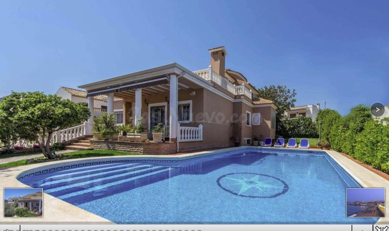 VILLA DE LUJO PLAYA DE LA MATA. URBANIZACION PRIVADA ( EL MOLINO BLANCO )