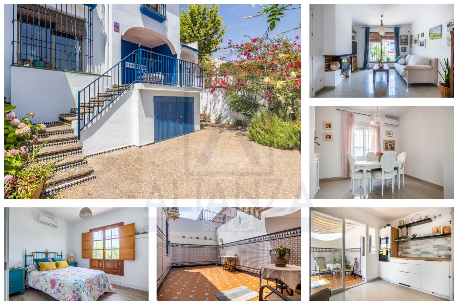 Venta de casa adosada de esquina en Mairena del Aljarafe (Sevilla)