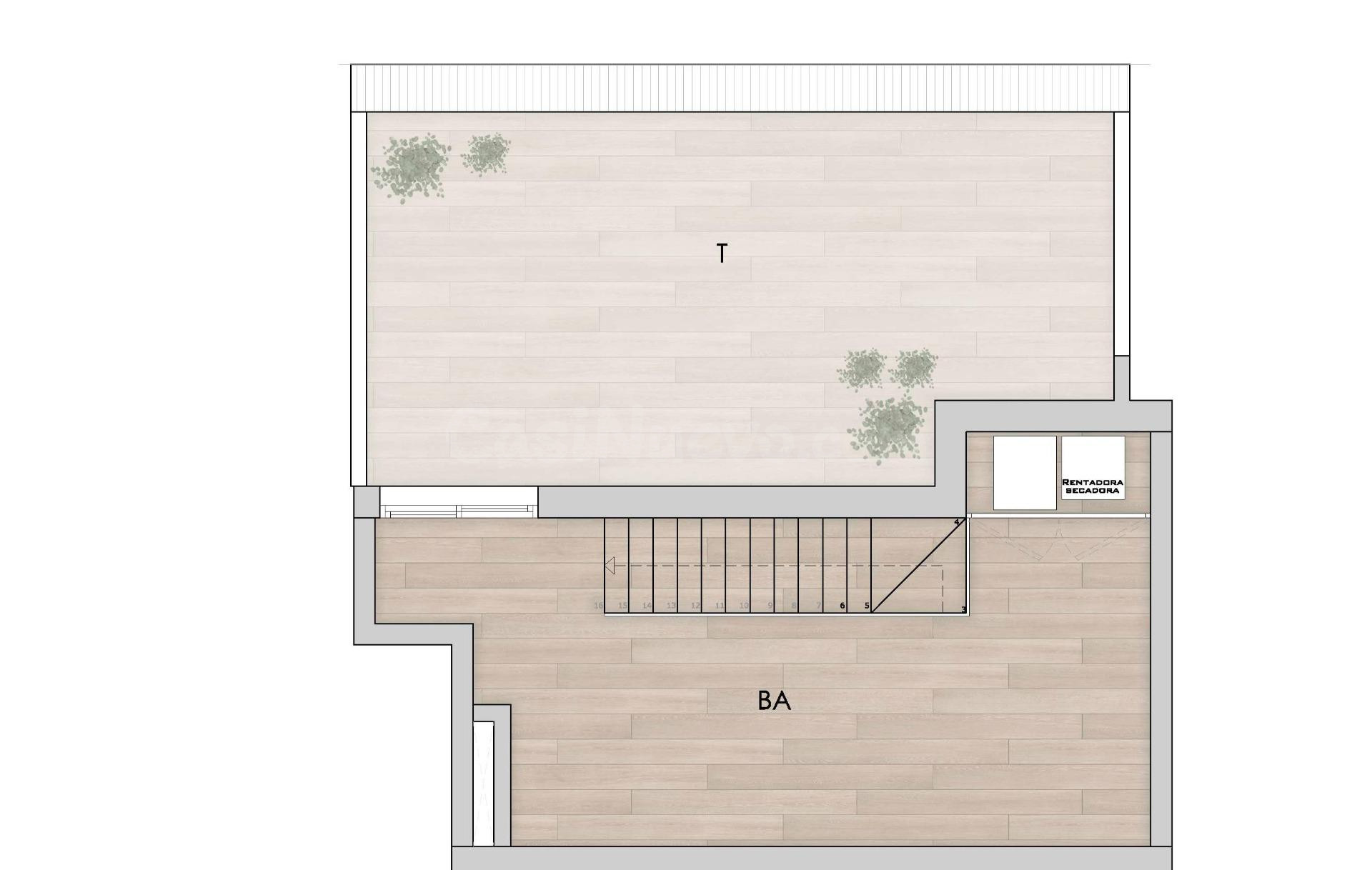 Atico-Duplex de obra nueva en el centro de Calonge, 4 dormit - foto 5