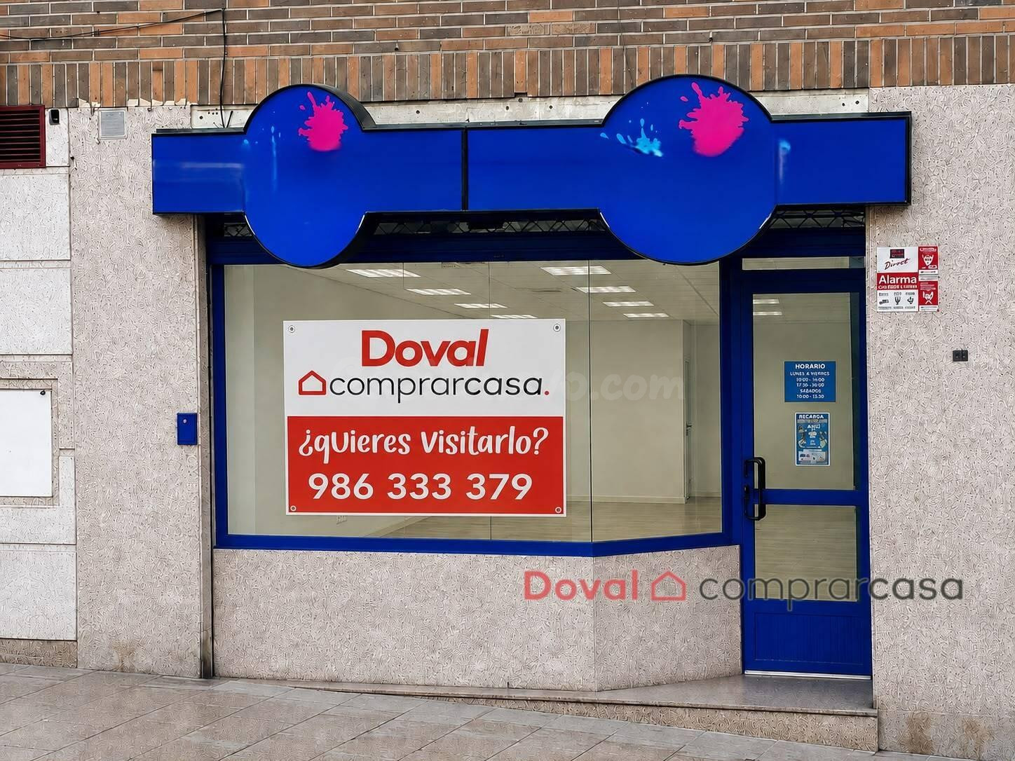 Local comercial en alquiler en pleno centro de O Porriño – 51 m2