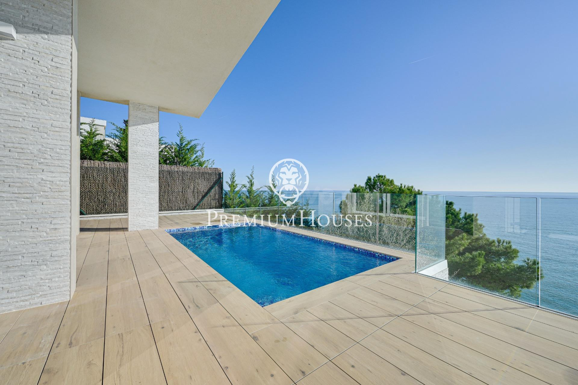 Casa en venta con espectaculares vistas al mar en Arenys de Mar