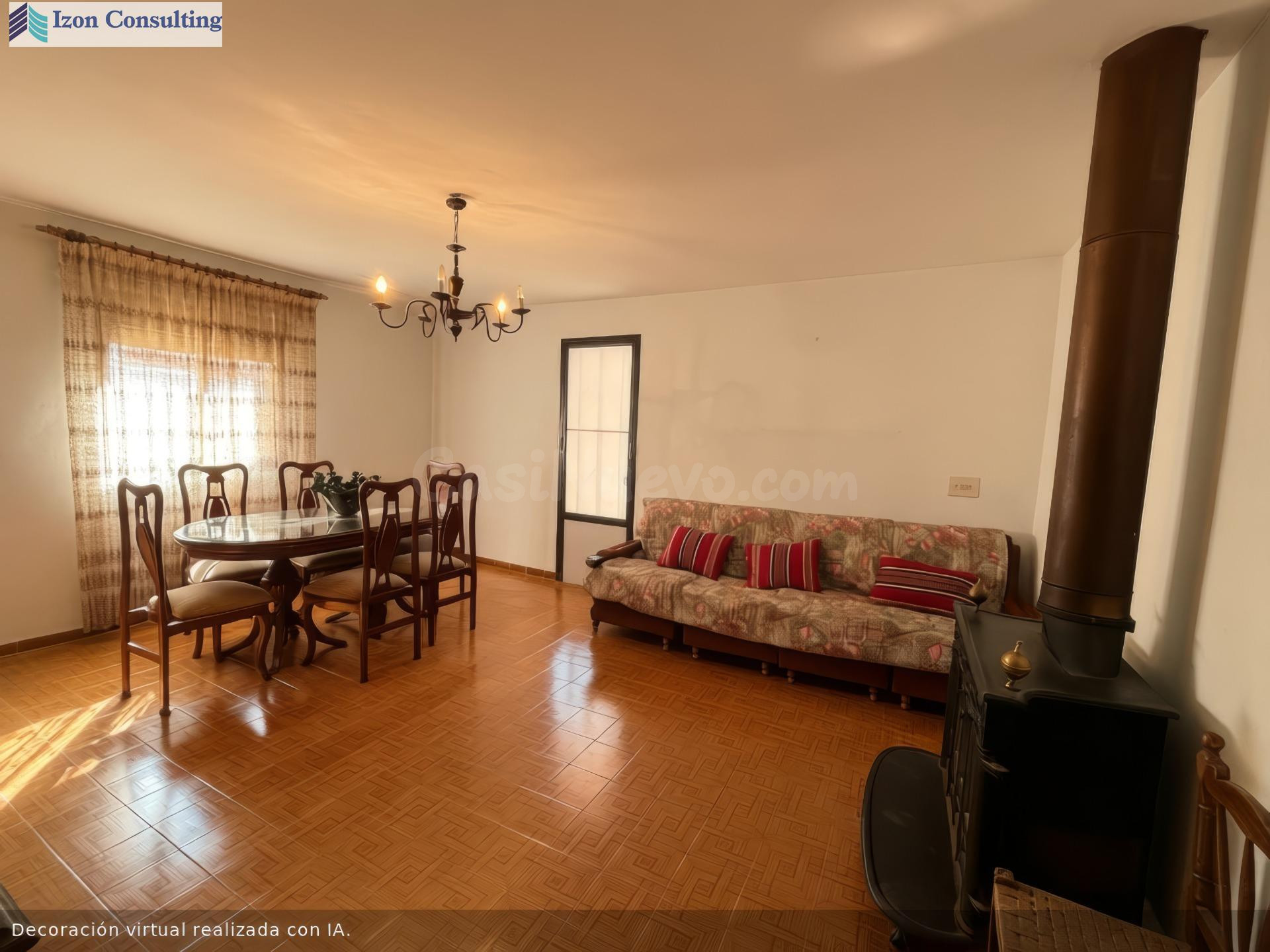 CASA AMPLIA EN BIENSERVIDA CON PATIO, TERRAZA Y GARAJE¡¡¡FINANCIACIÓN 100%!!!