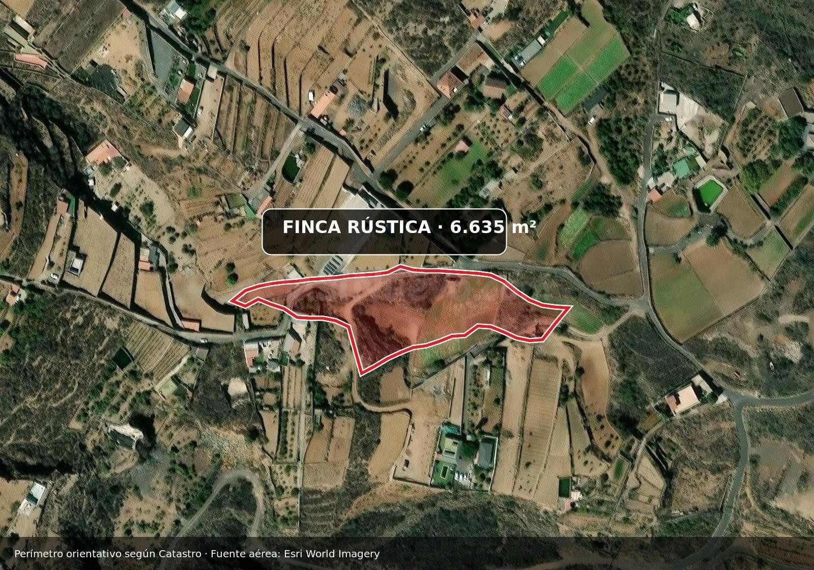 ¡OPORTUNIDAD EN ARAFO!  FINCA RÚSTICA DE 6.635 M2 CON AGUA, RIEGO Y FÁCIL ACCESO