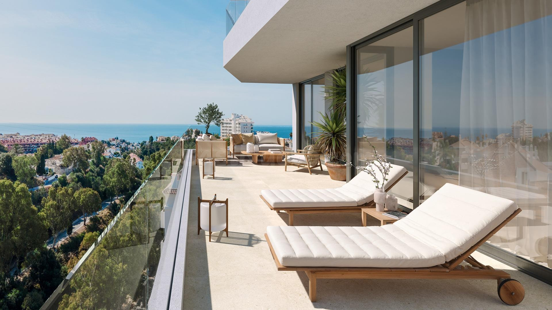 EXCLUSIVA PROMOCIÓN BOUTIQUE CON TERRAZAS Y PISCINA INFINITA ORIENTADAS AL AZUL INFINITO DEL MEDITERRÁNEO, CON VISTAS QUE ACARICIAN EL ALMA !!!