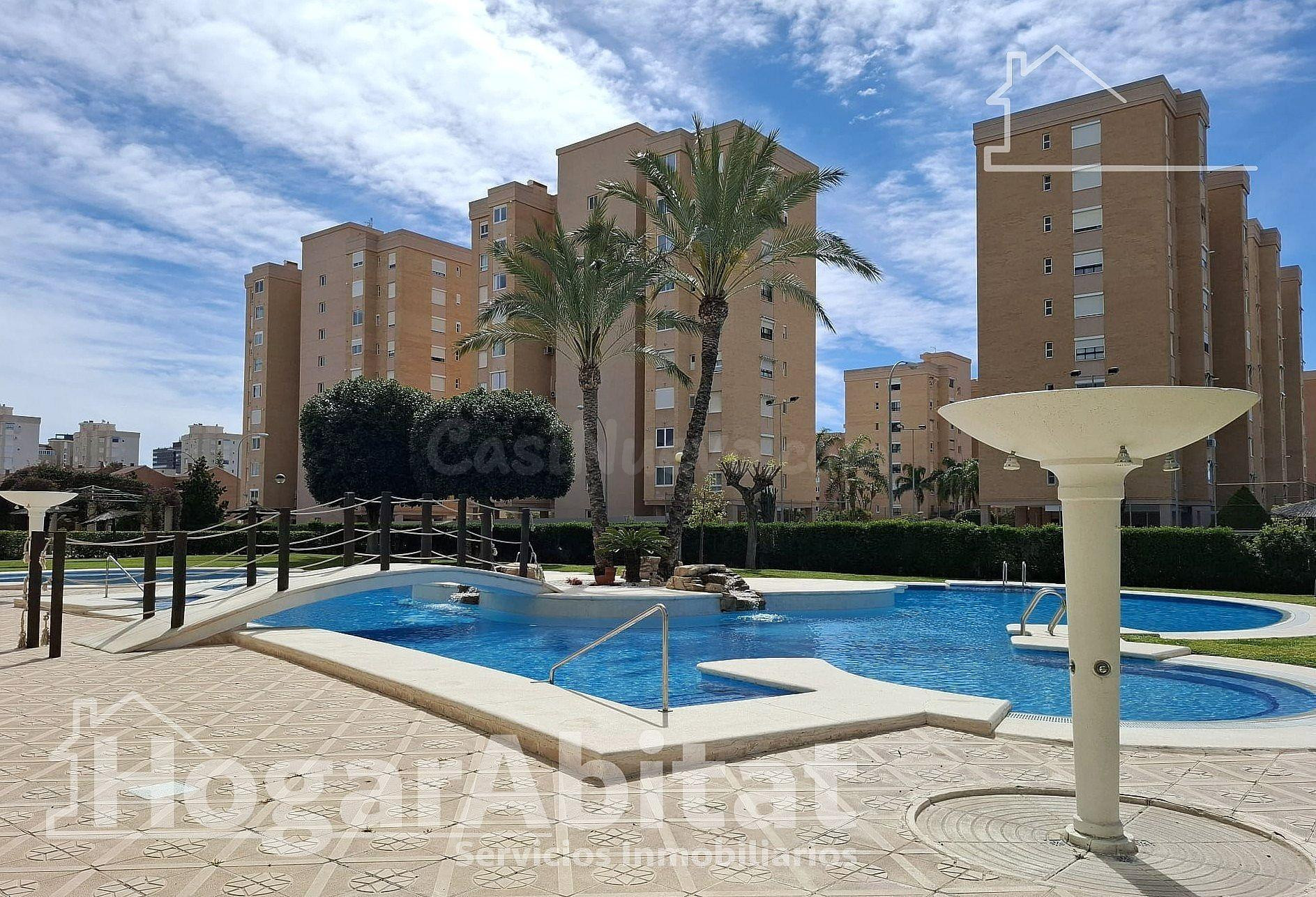 ¡PLAYA DE SAN JUAN! ÁTICO ALTO EN RESIDENCIAL CON PISCINA Y DOS TERRAZAS