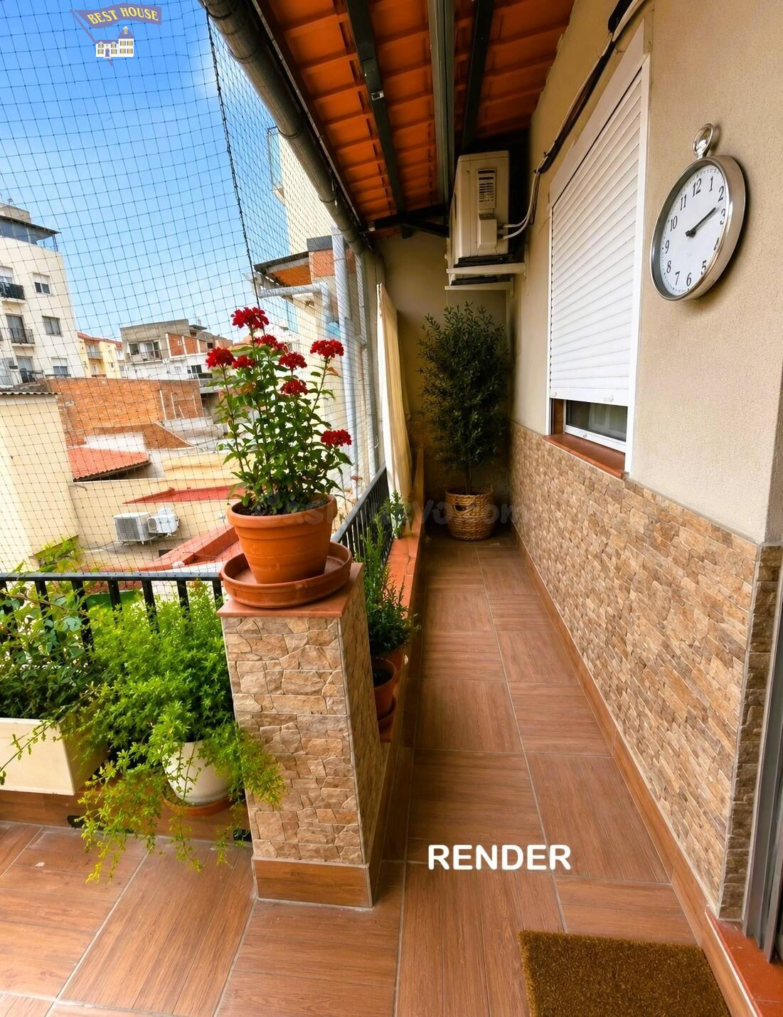 PISO LISTO PARA ENTRAR A VIVIR CON FANTÁSTICA TERRAZA DE 20 M2