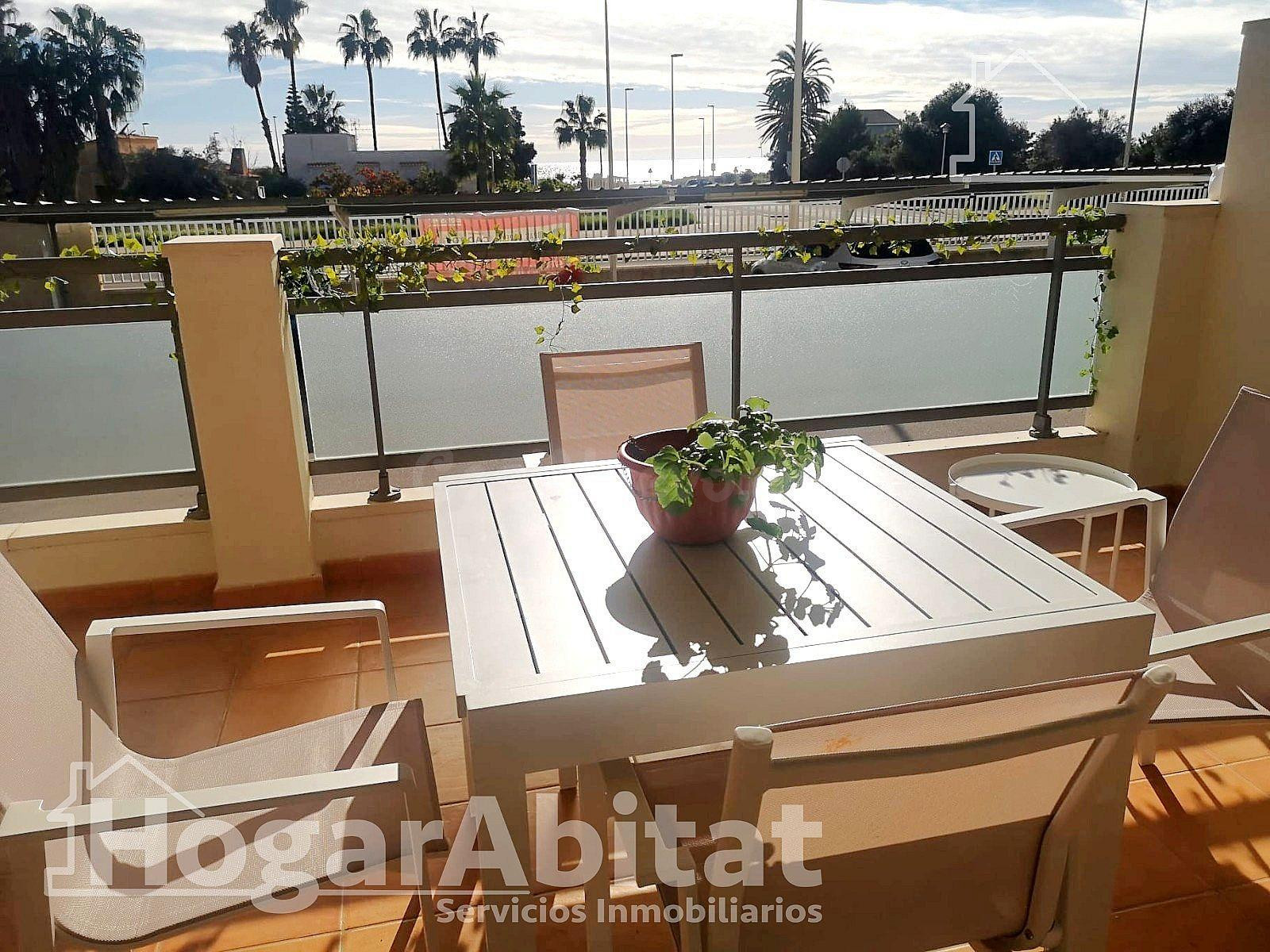 ¡VISTAS AL MAR! MUY AMPLIO Y LUMINOSO EN RESIDENCIAL CON TERRAZA, TODO AMUEBLADO