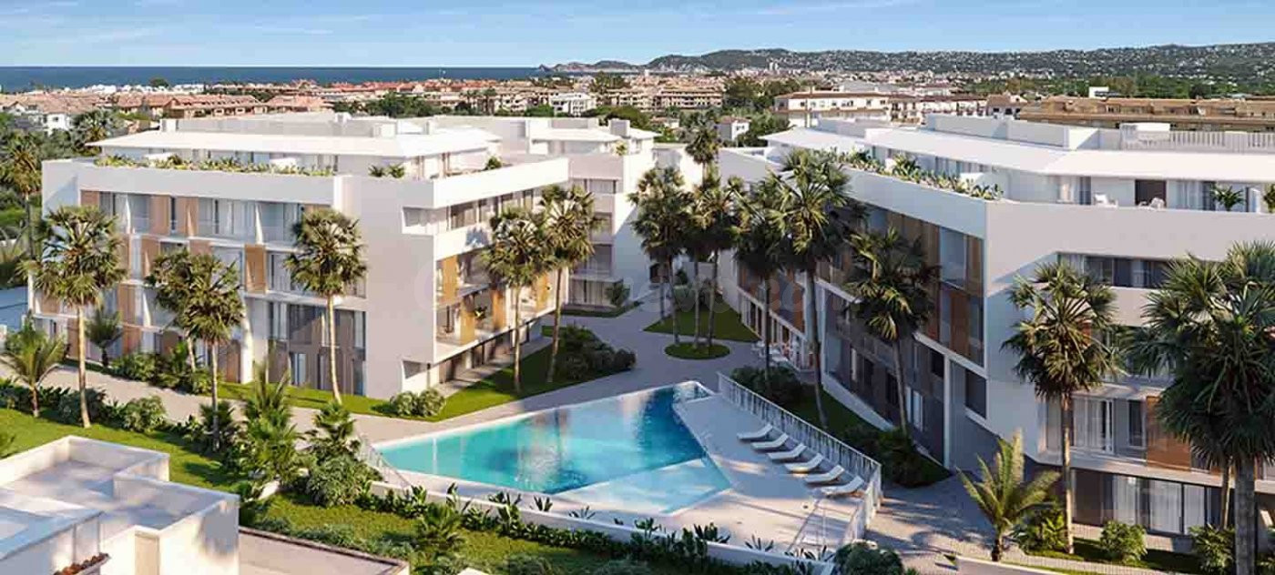 Apartamento de 3 dormitorios a 5 minutos de la playa, el puerto y el centro en venta en Jávea