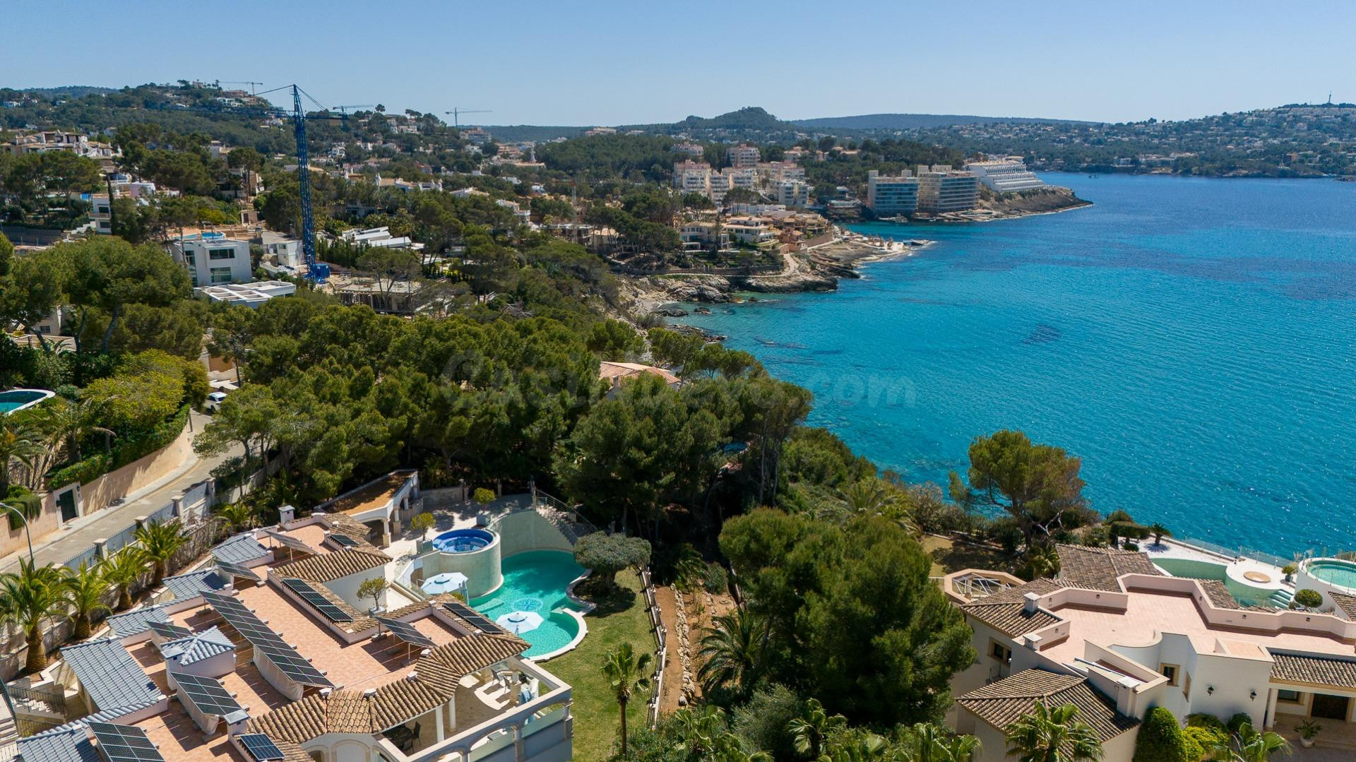Villa de lujo extraordinaria en primera línea de mar con vistas panorámicas en Costa de la Calma