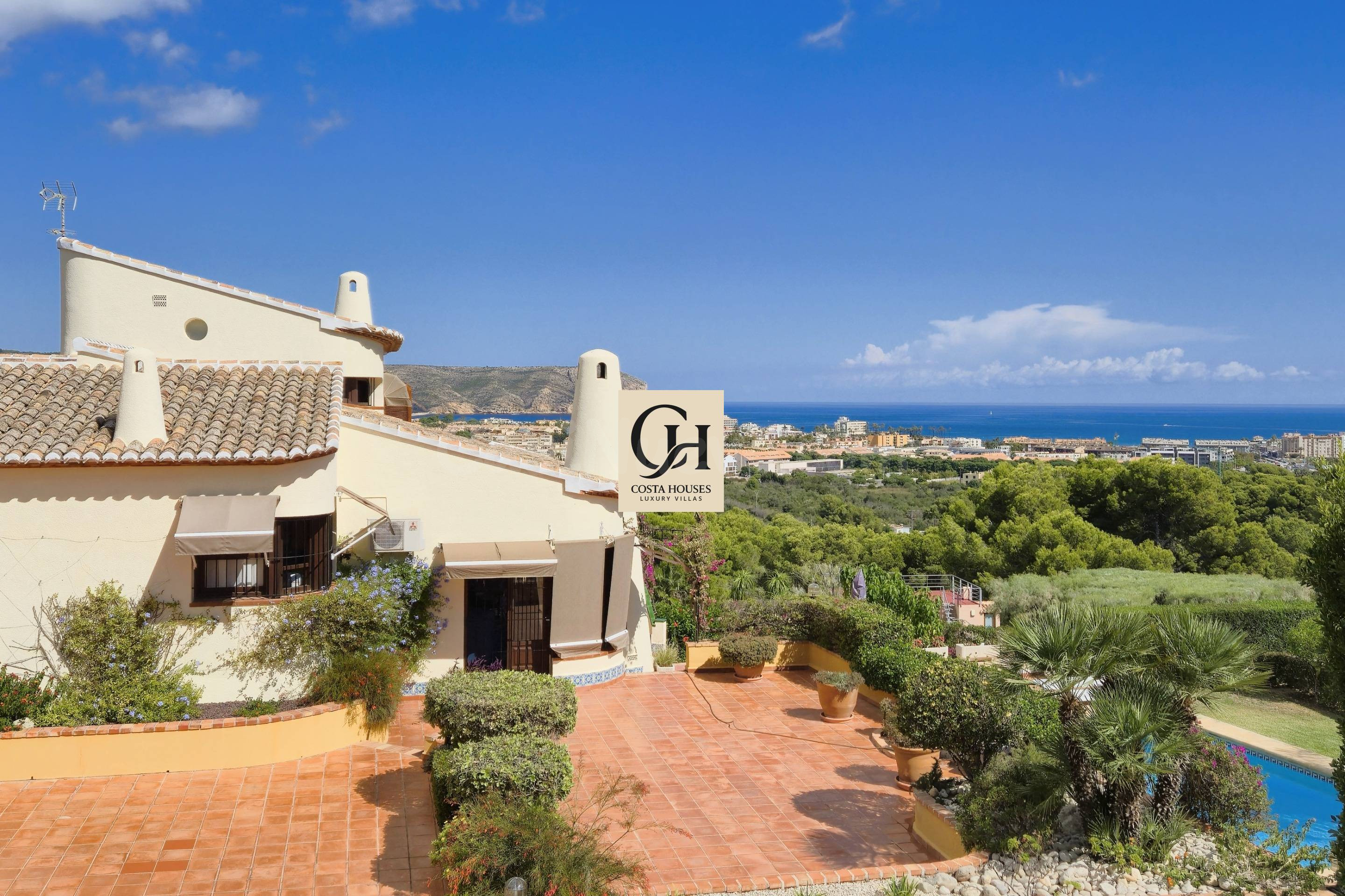 FINCA MEDITERRANEA CON VISTAS PANORAMICAS AL MAR EN VENTA EN JAVEA XABIA