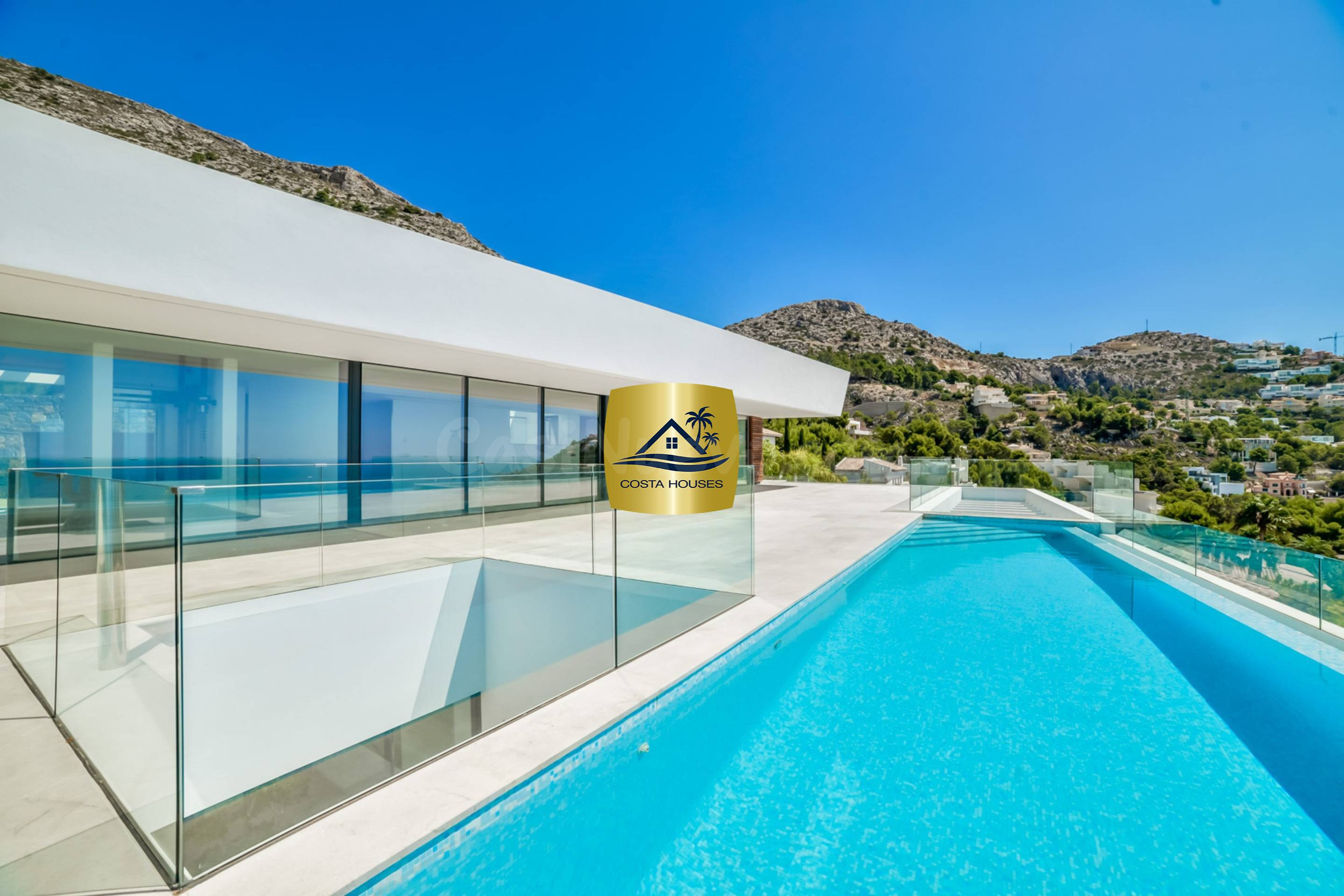 ❶ VILLA ATLANTA - Villa de Lujo con Increíbles Vistas al Mar en ALTEA HILLS