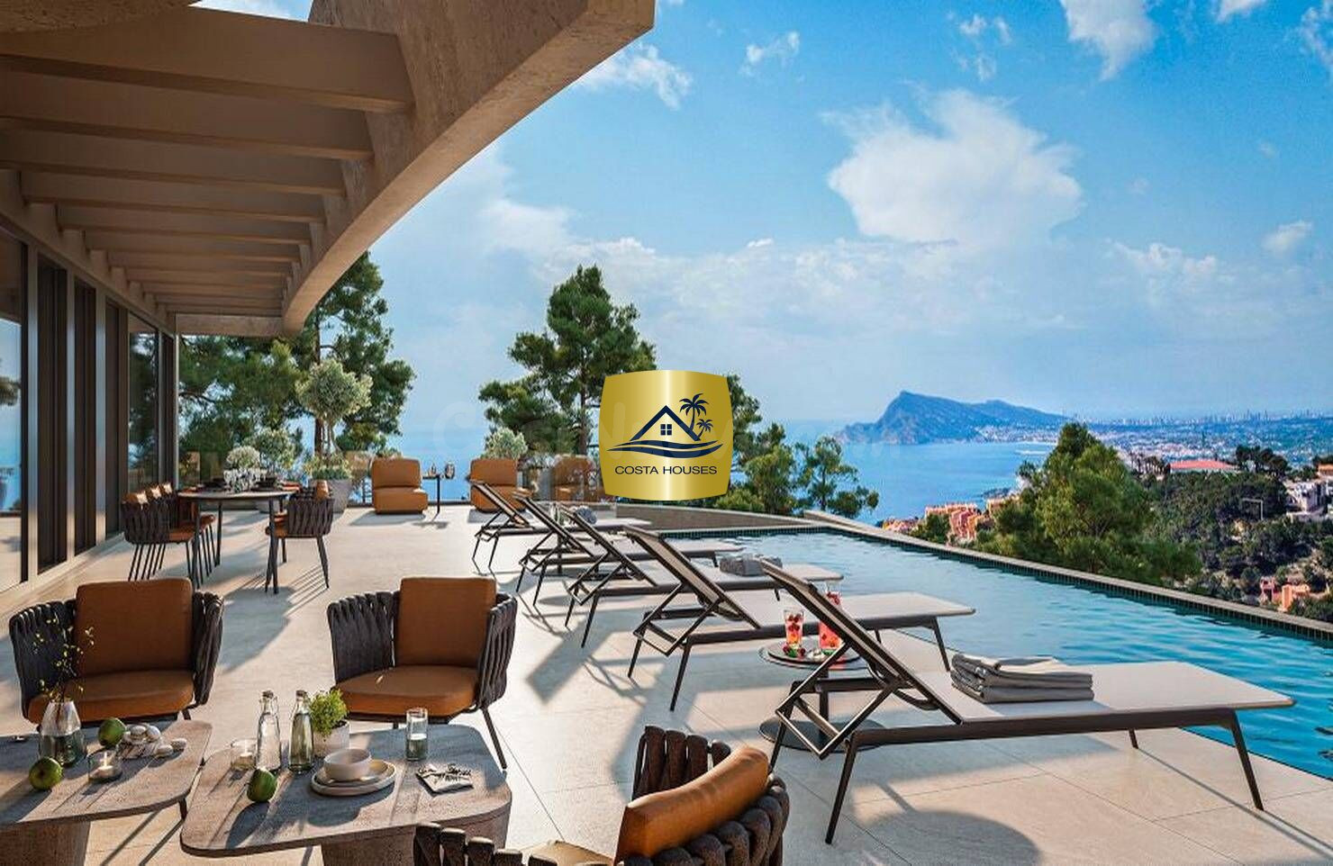 ❶ VILLA HILLS - Moderna Villa de Lujo con Increíbles Vistas al Mar en ALTEA HILLS