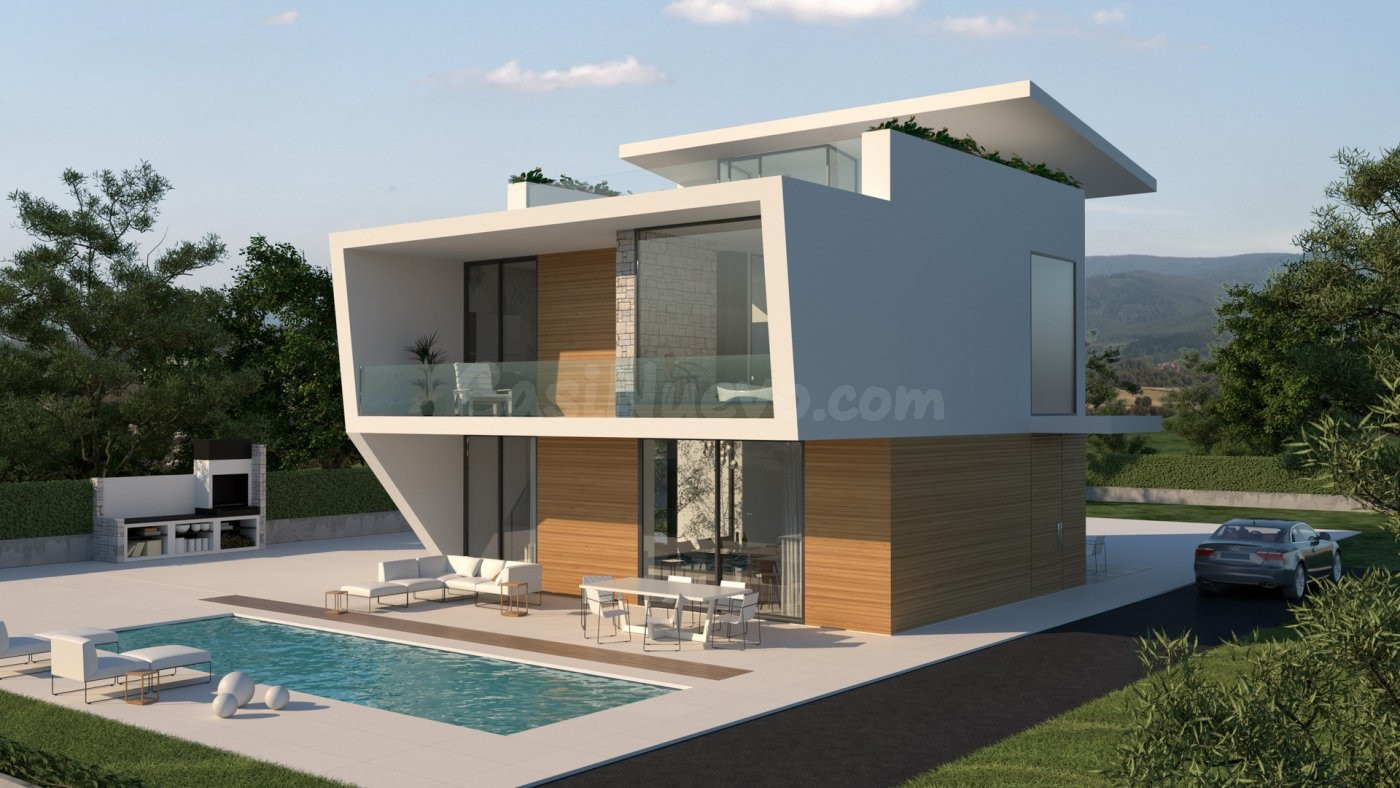 VILLAS DE OBRA NUEVA A 250 m DE LA PLAYA EN CAMPOAMOR