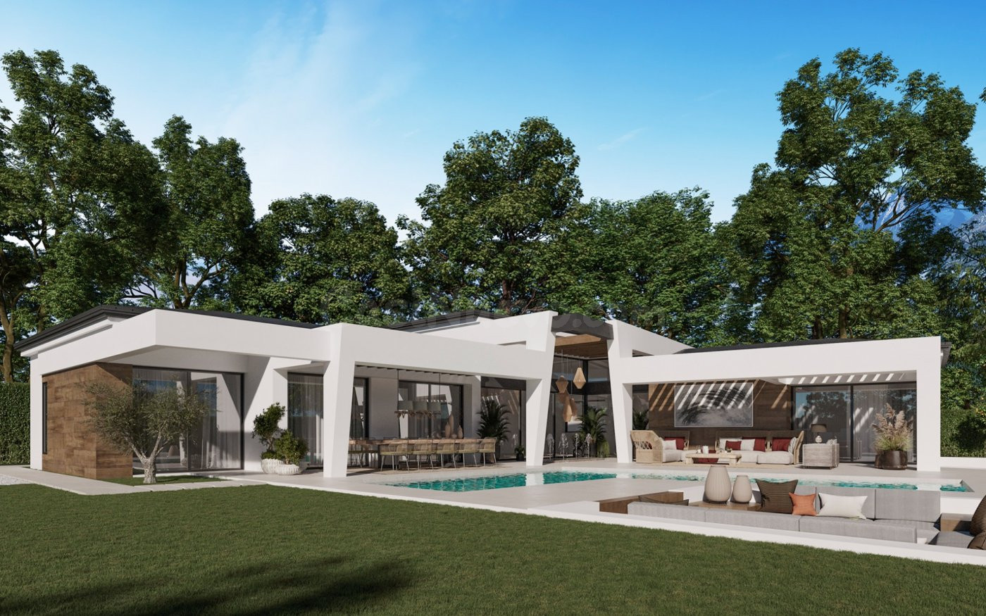 Villa de 4 dormitorios y 5 baños situada en Nueva Andalucía (Club Golf Los Naranjos), Marbella