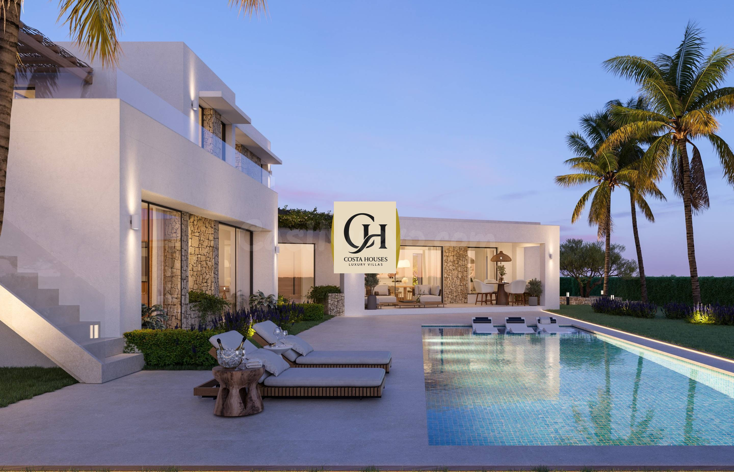 VILLA XODO - ARQUITECTURA MEDITERRANEA Y LUJO MODERNO CERCA DE LA PLAYA ARENAL EN JAVEA