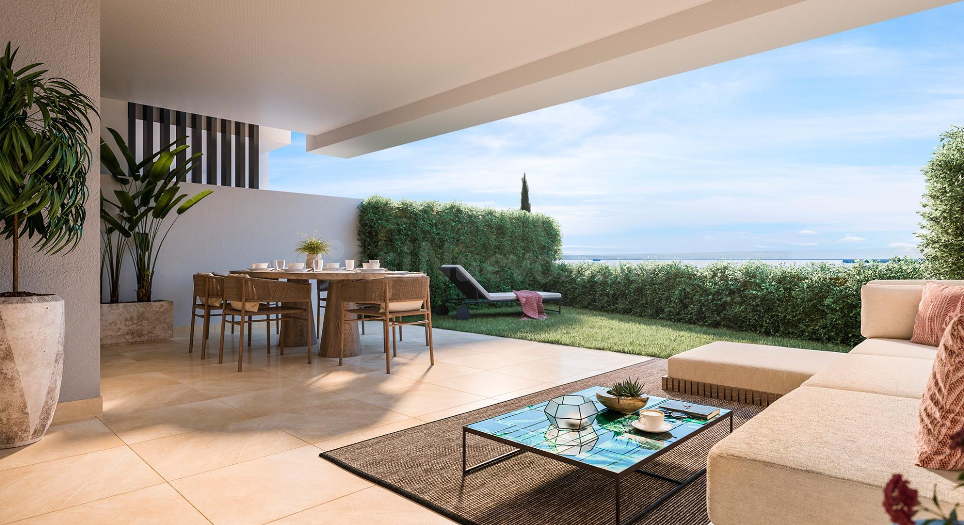 Apartamento planta baja de 2 dormitorios, 2 baños en El Higuerón, Fuengirola