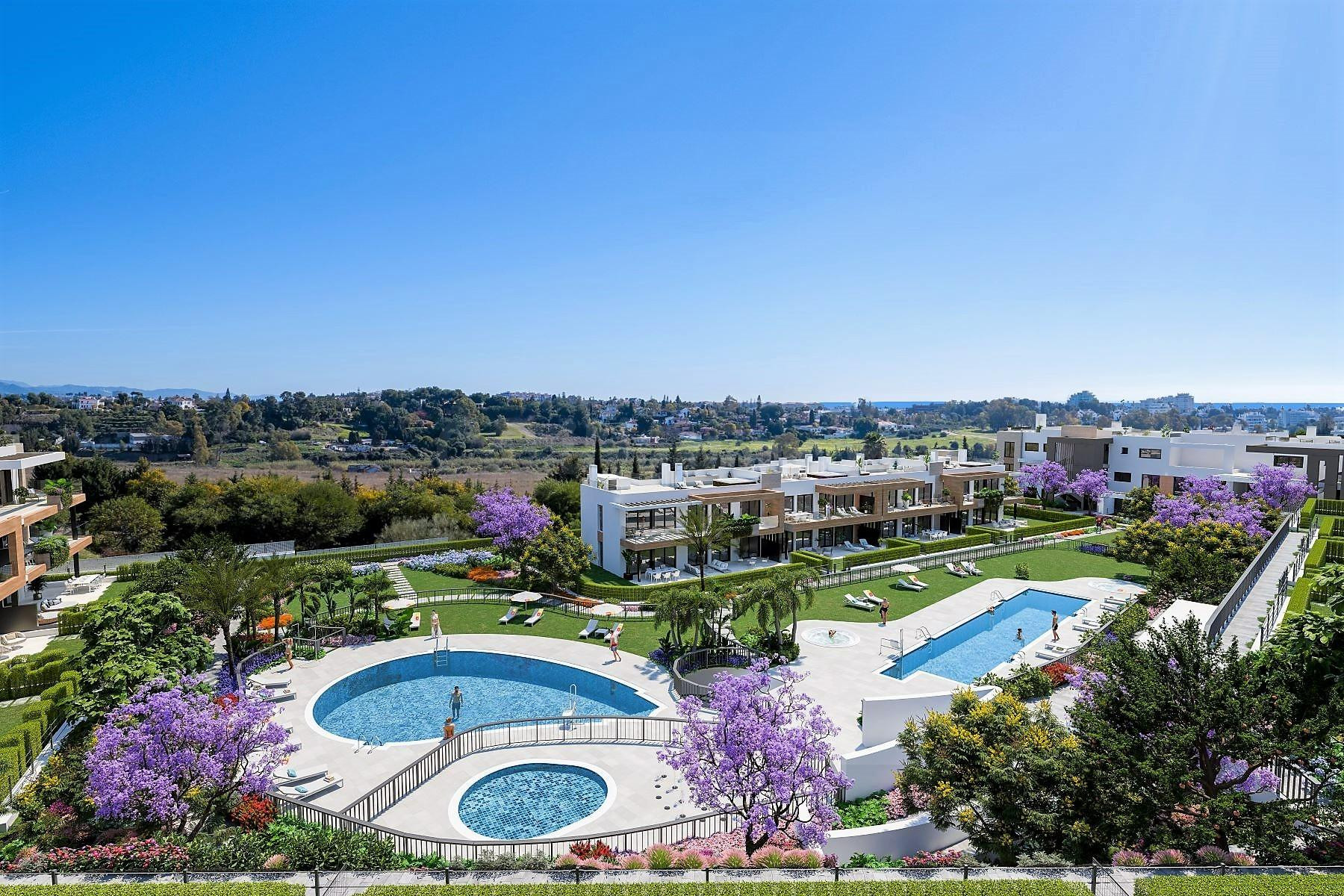 Apartamento planta primera de 3 dormitorios y 2 baños en La Atalaya, Estepona