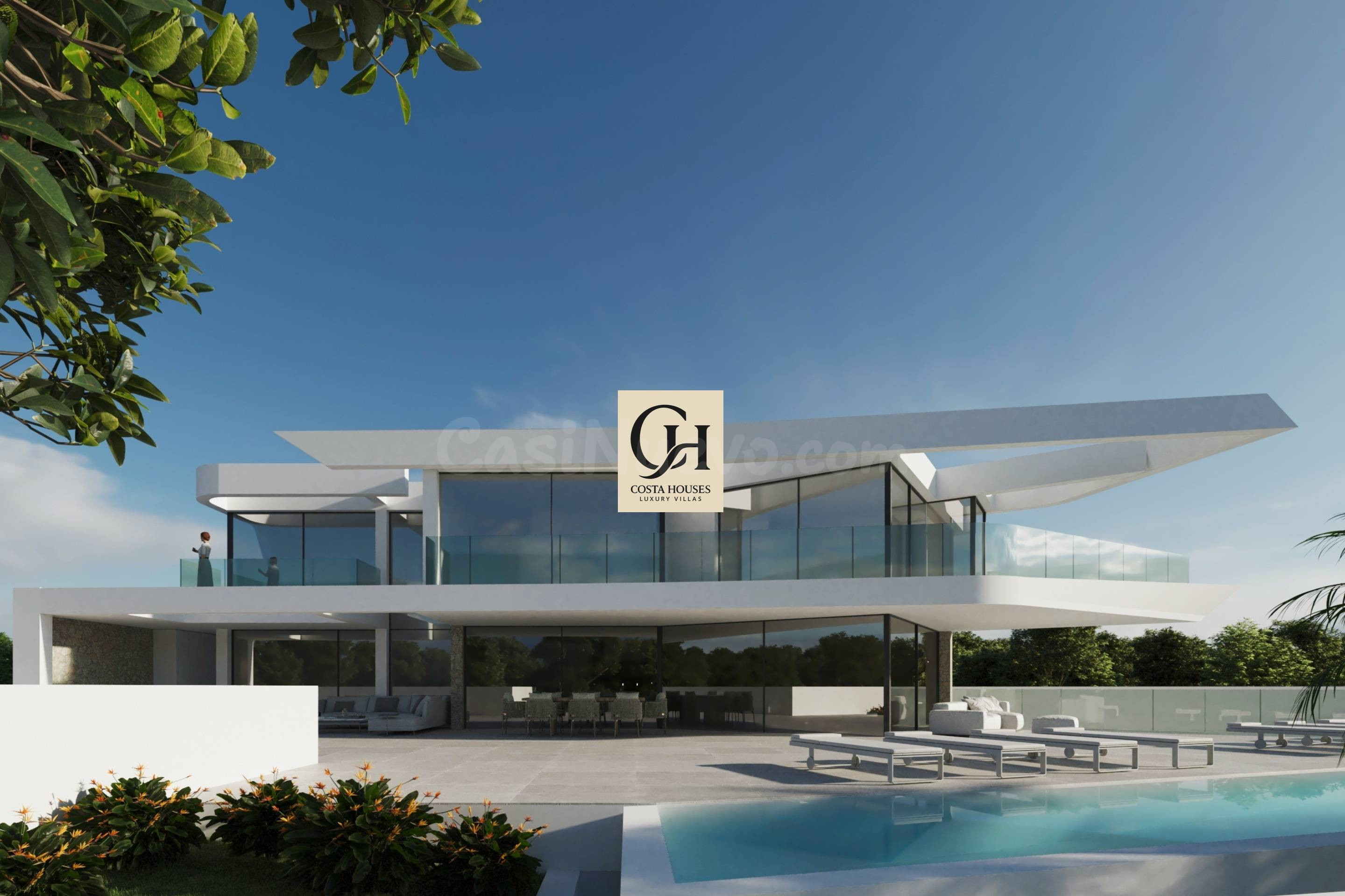 VILLA VANGUARD · OBRA NUEVA DE LUJO CON VISTAS AL MAR EN VENTA EN MORAIRA ALICANTE