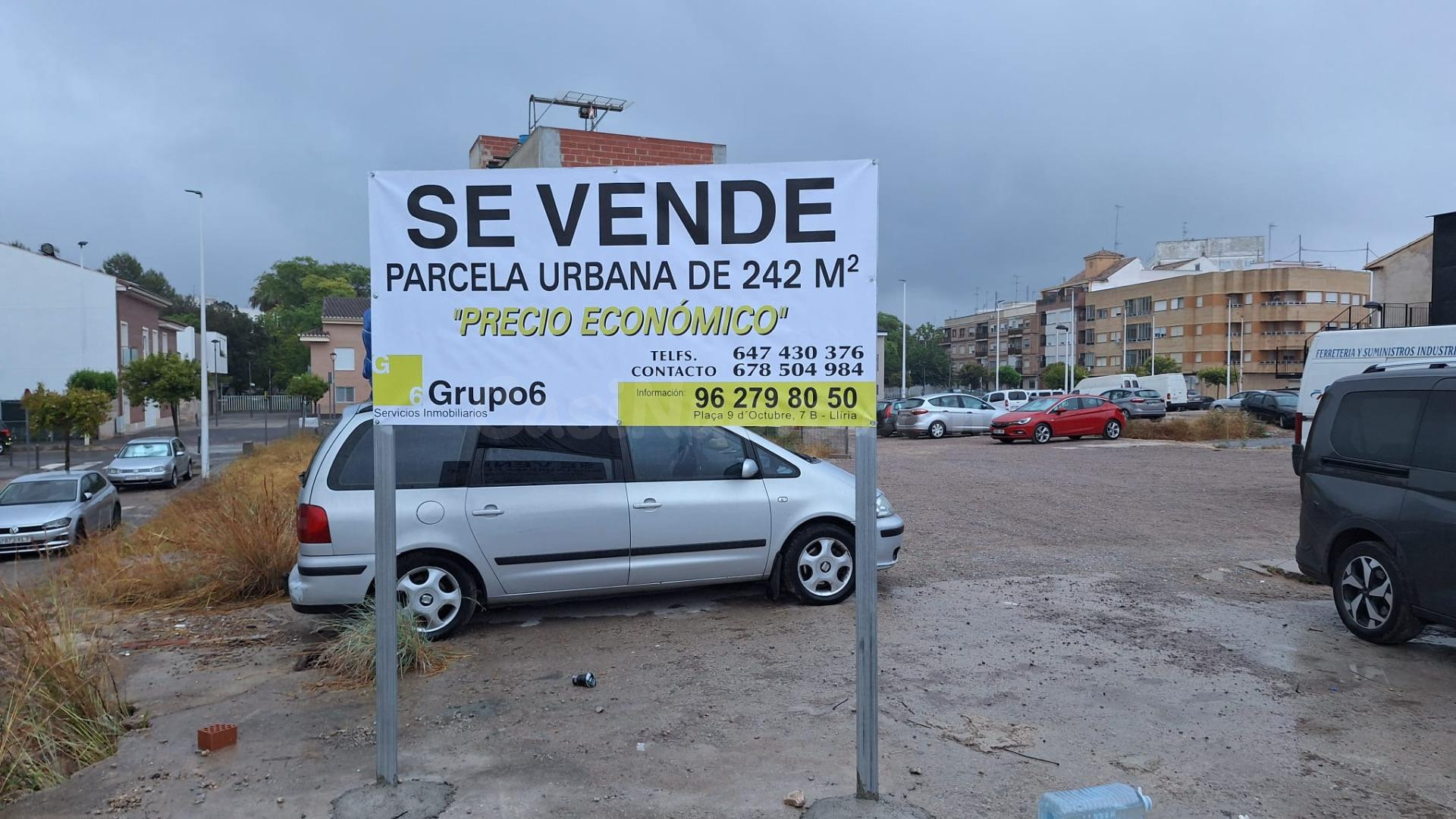 PARCELA URBANA EN ZONA DE EXPANSION DE LA POBLACION DE LLIRIA