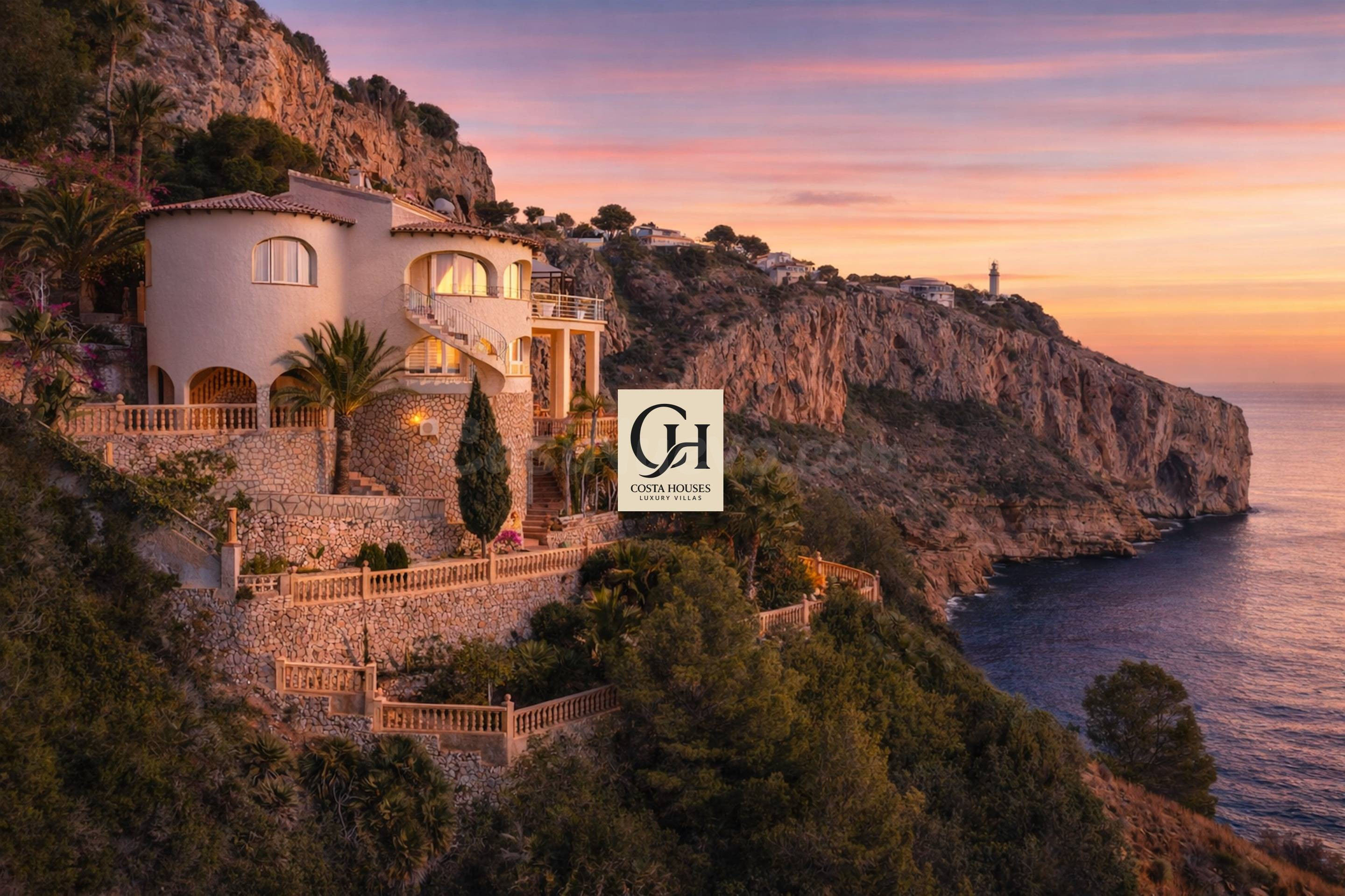 VILLA SINFONIA · PRIMERA LINEA DE MAR EN AMBOLO, JAVEA - XABIA