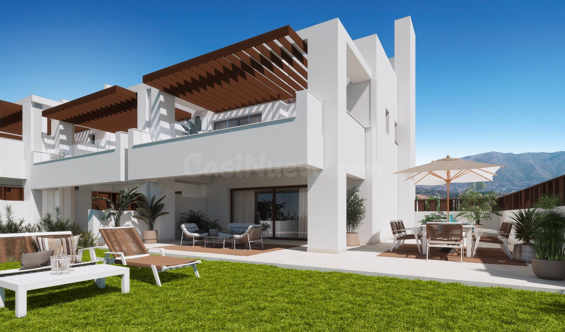 Adosado de 3 dormitorios y 3 baños con vistas al Golf. La Cala Golf, Mijas