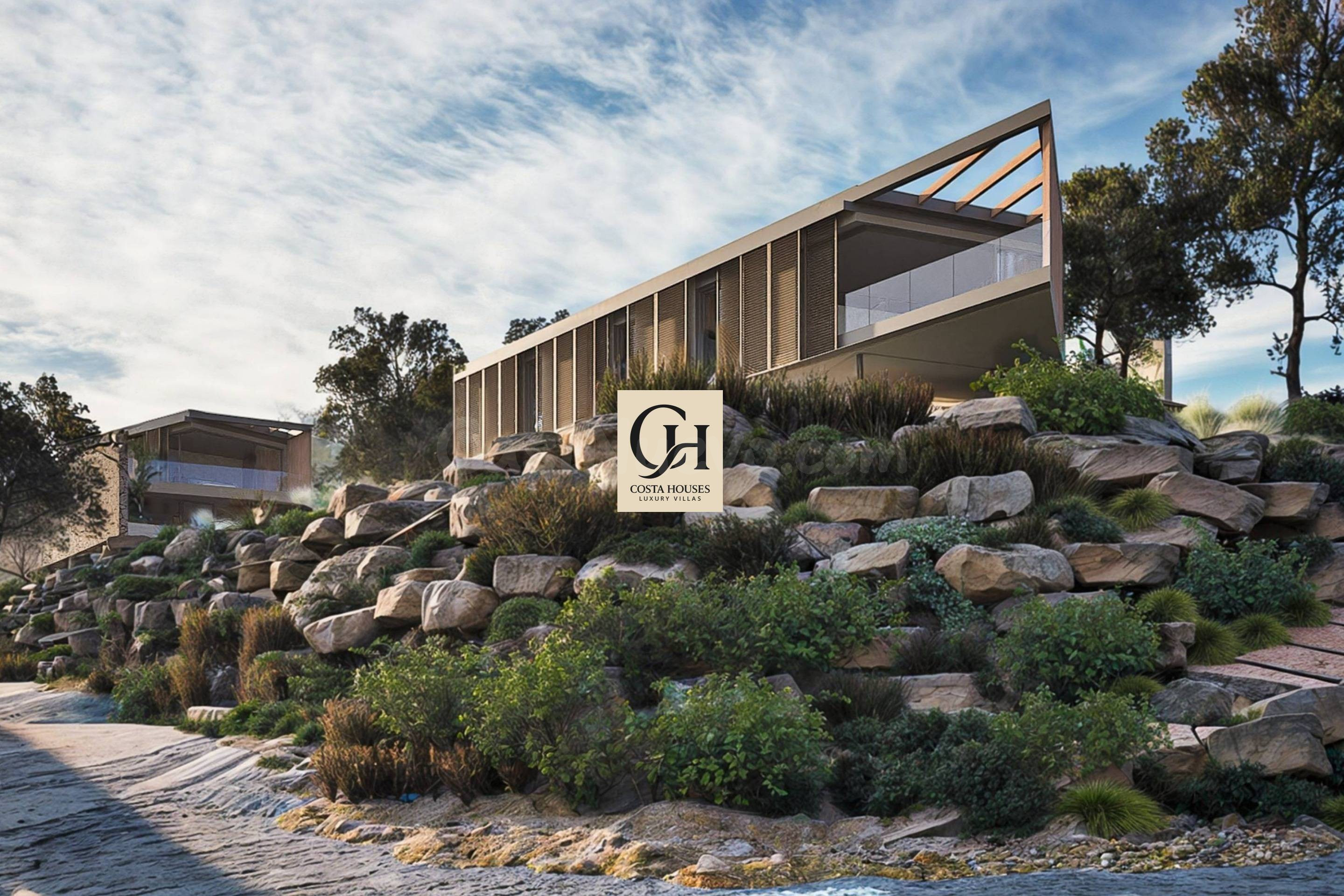 VILLA ORQUIDEA 2 · OBRA NUEVA DE ARQUITECTURA CONTEMPORANEA EN EL MONTGO, DENIA