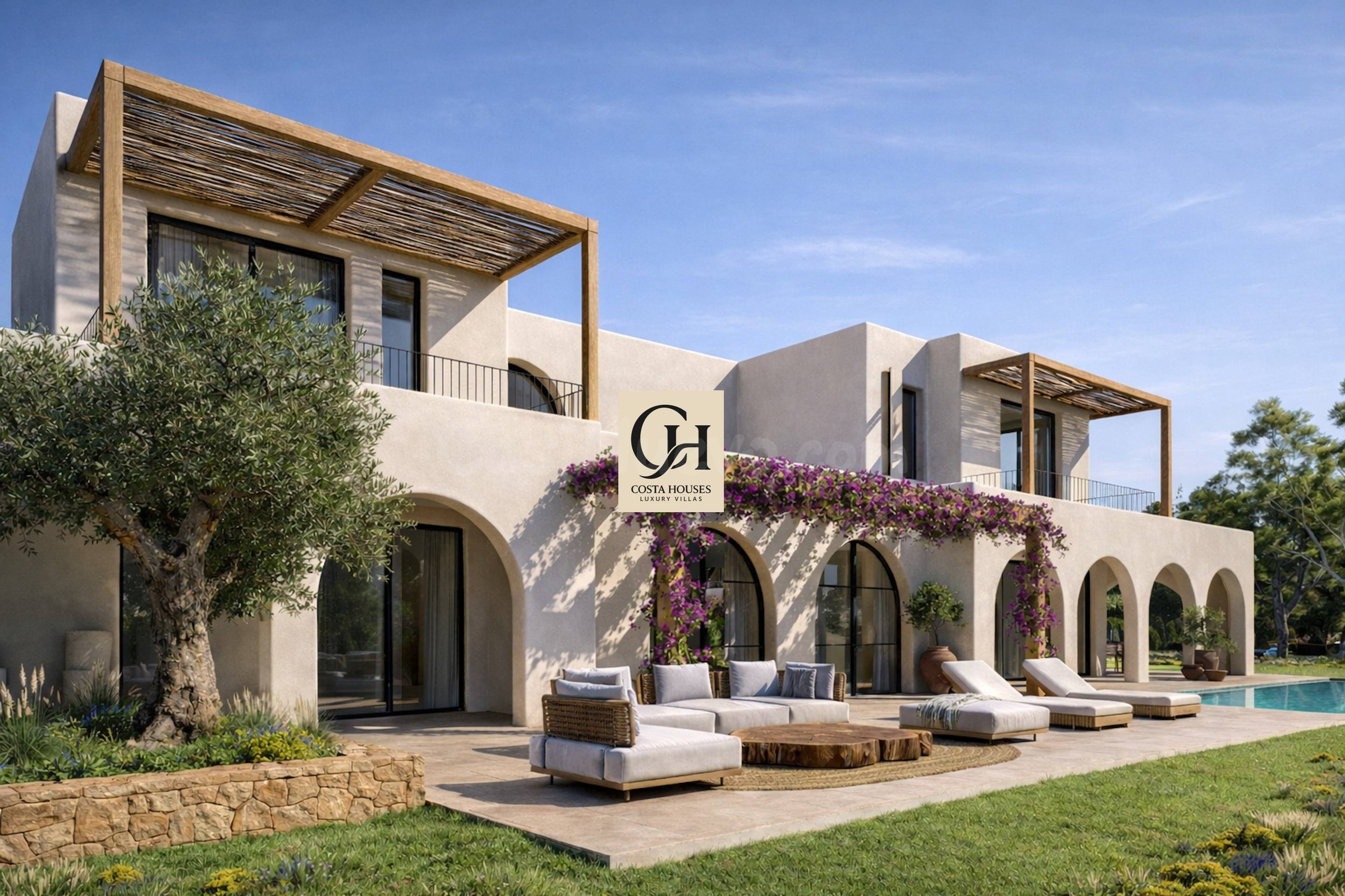 VILLA ARCHES · LUZ, ARCOS Y MAR A PASOS EN PINAR DEL ADVOCAT, MORAIRA