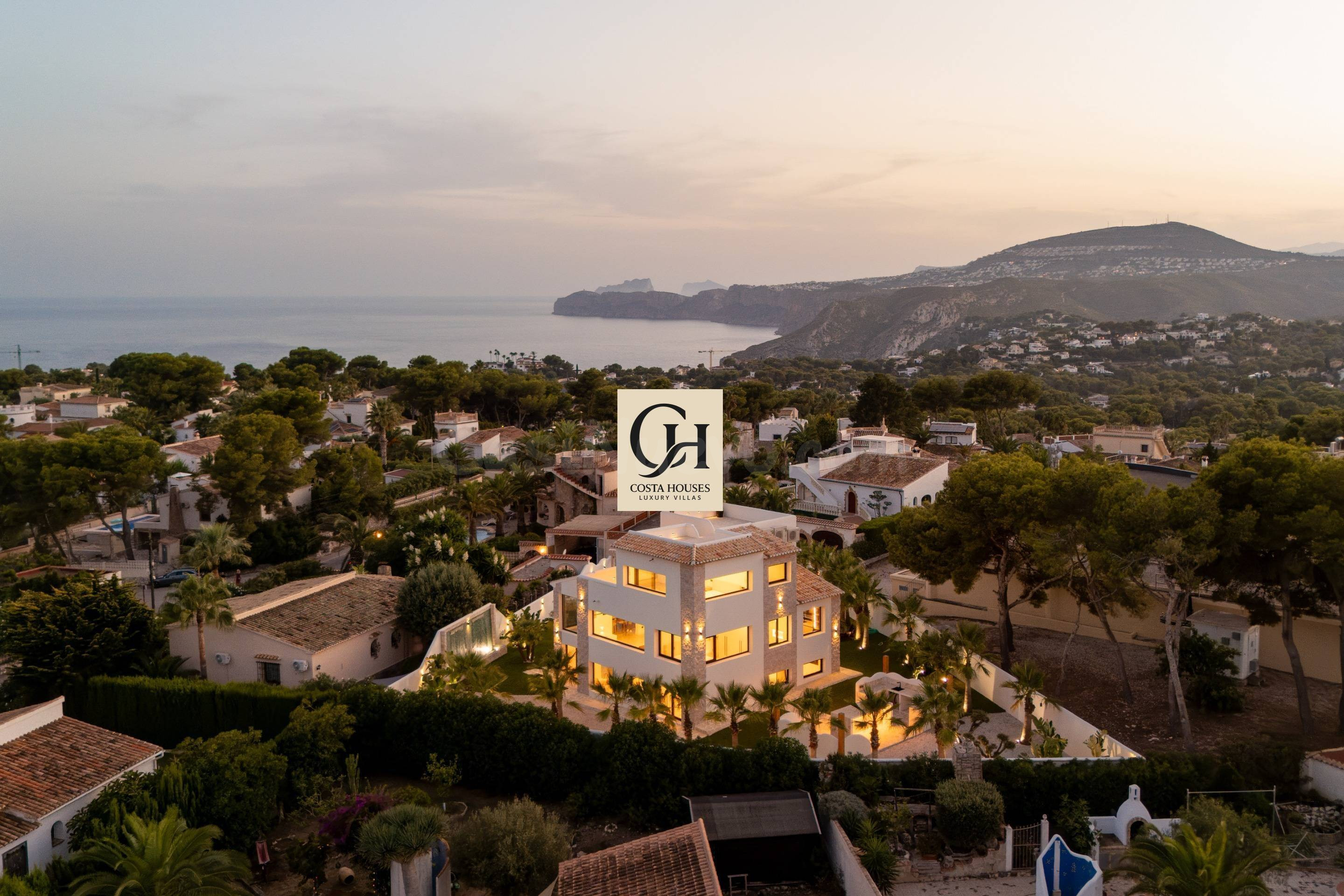 VILLA CAP NEGRE · MIRADOR AL MAR DESDE LA COTA MAS ALTA DE BALCON AL MAR JAVEA
