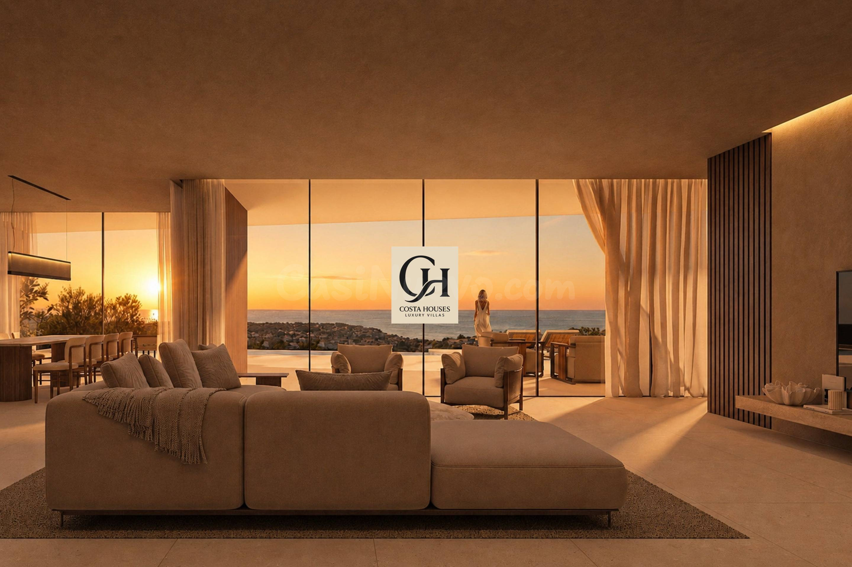VILLA MAREA · ARQUITECTURA, PIEDRA Y HORIZONTE MEDITERRANEO EN BENISSA