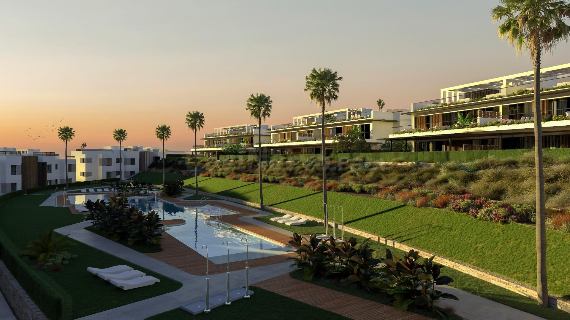 Ático de 4 dormitorios, 4 baños y piscina privada. Santa Clara Golf, Marbella