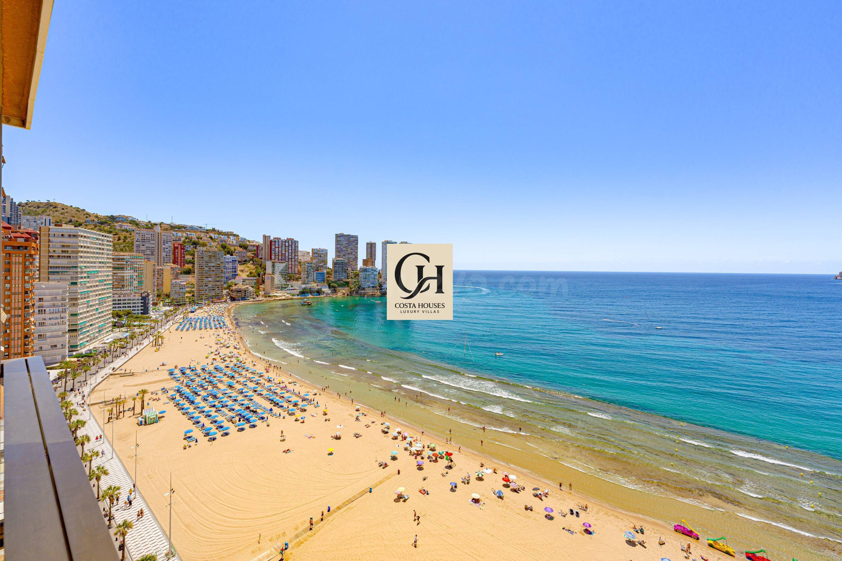 PANORAMA LEVANTE · EL MEDITERRANEO A SUS PIES EN BENIDORM | PRIMERA LINEA PLAYA ARENA