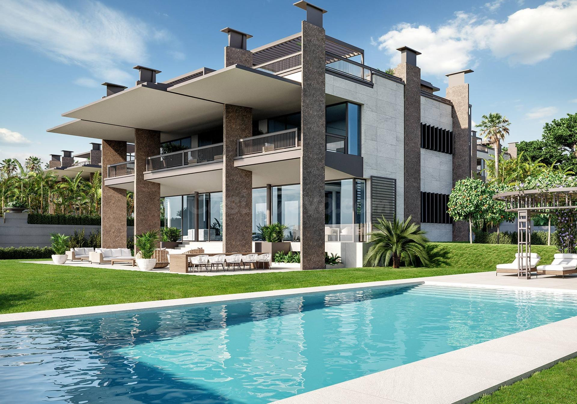 Villa de 6 dormitorios y 7 baños a escasos metros de Puerto Banus, Marbella