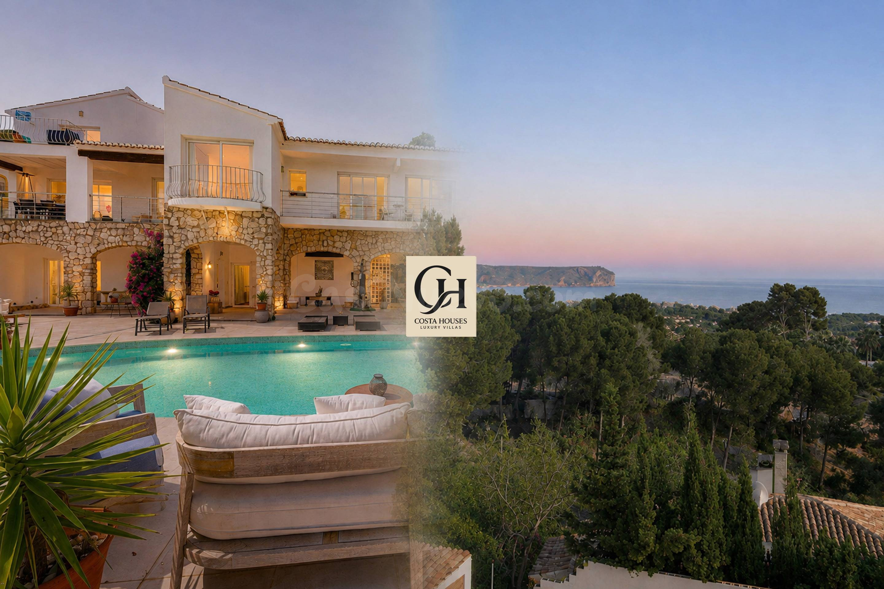 VILLA ELYSIA · VISTAS AL MAR Y SERENIDAD MEDITERRANEA EN JAVEA