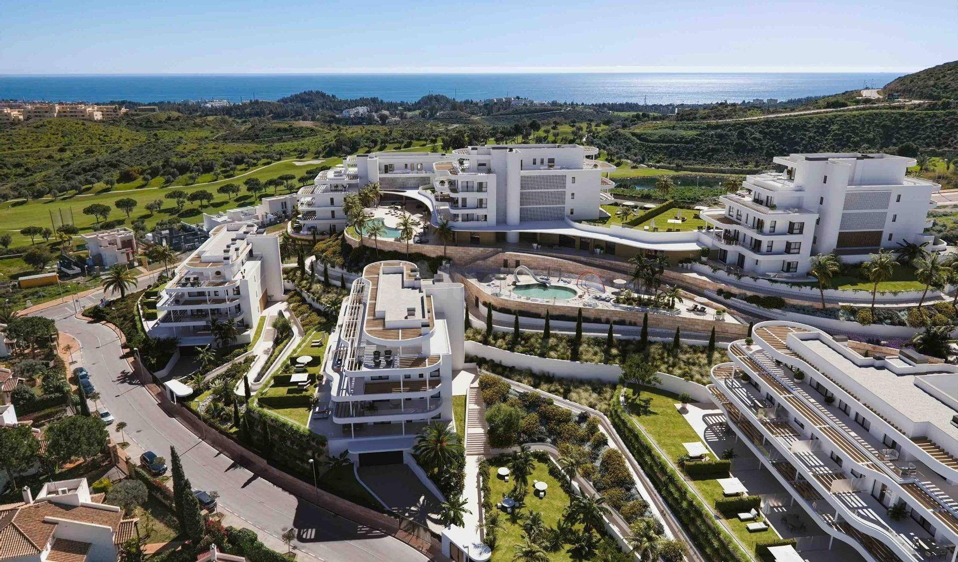 Apartamento con vistas panorámicas. 2 dormitorios, 2 baños. Cerrado del Águila, Mijas Costa