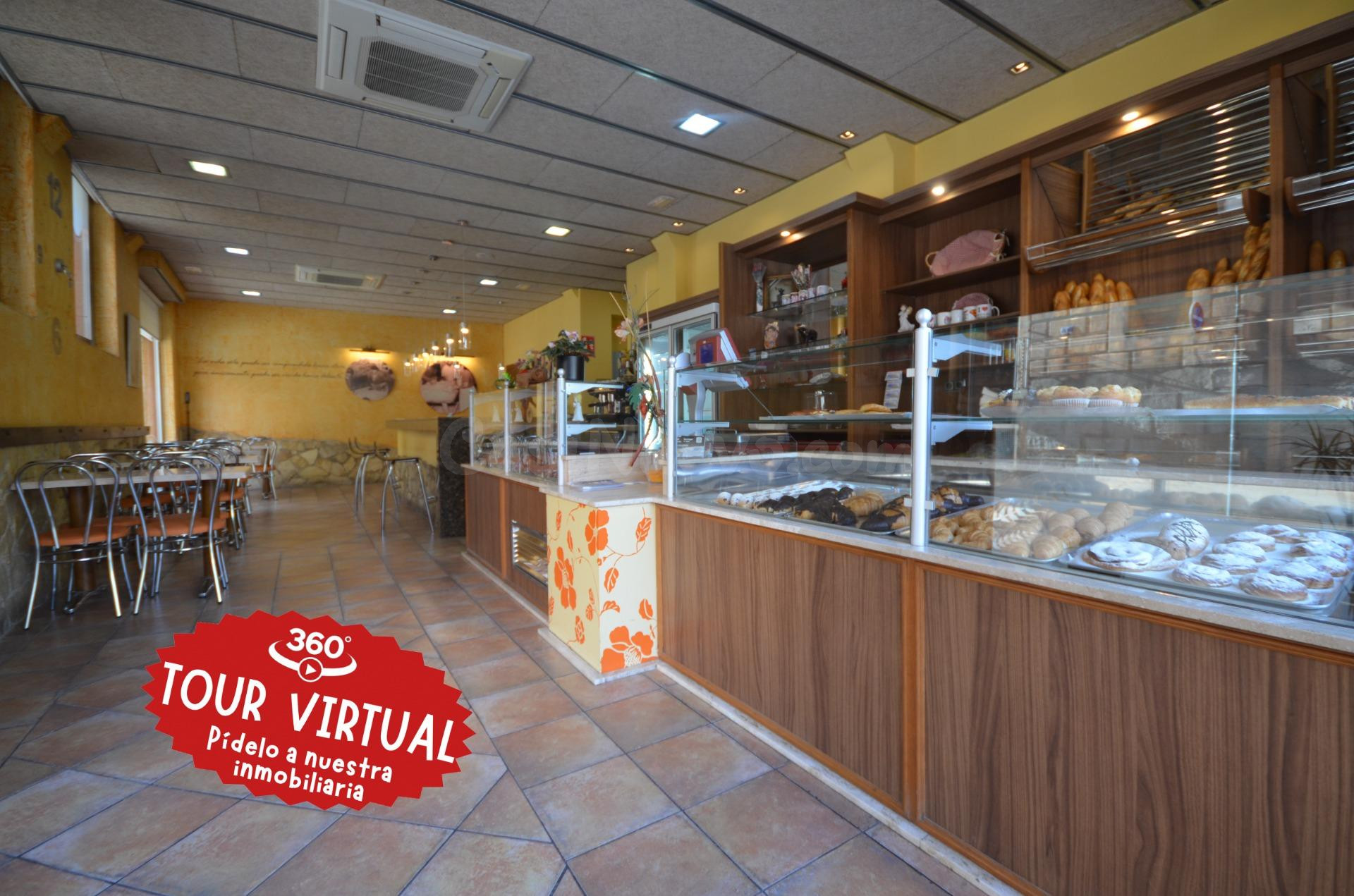 Negocio en funcionamiento de cafeteria, panaderia y reposteria (fabricación propia).