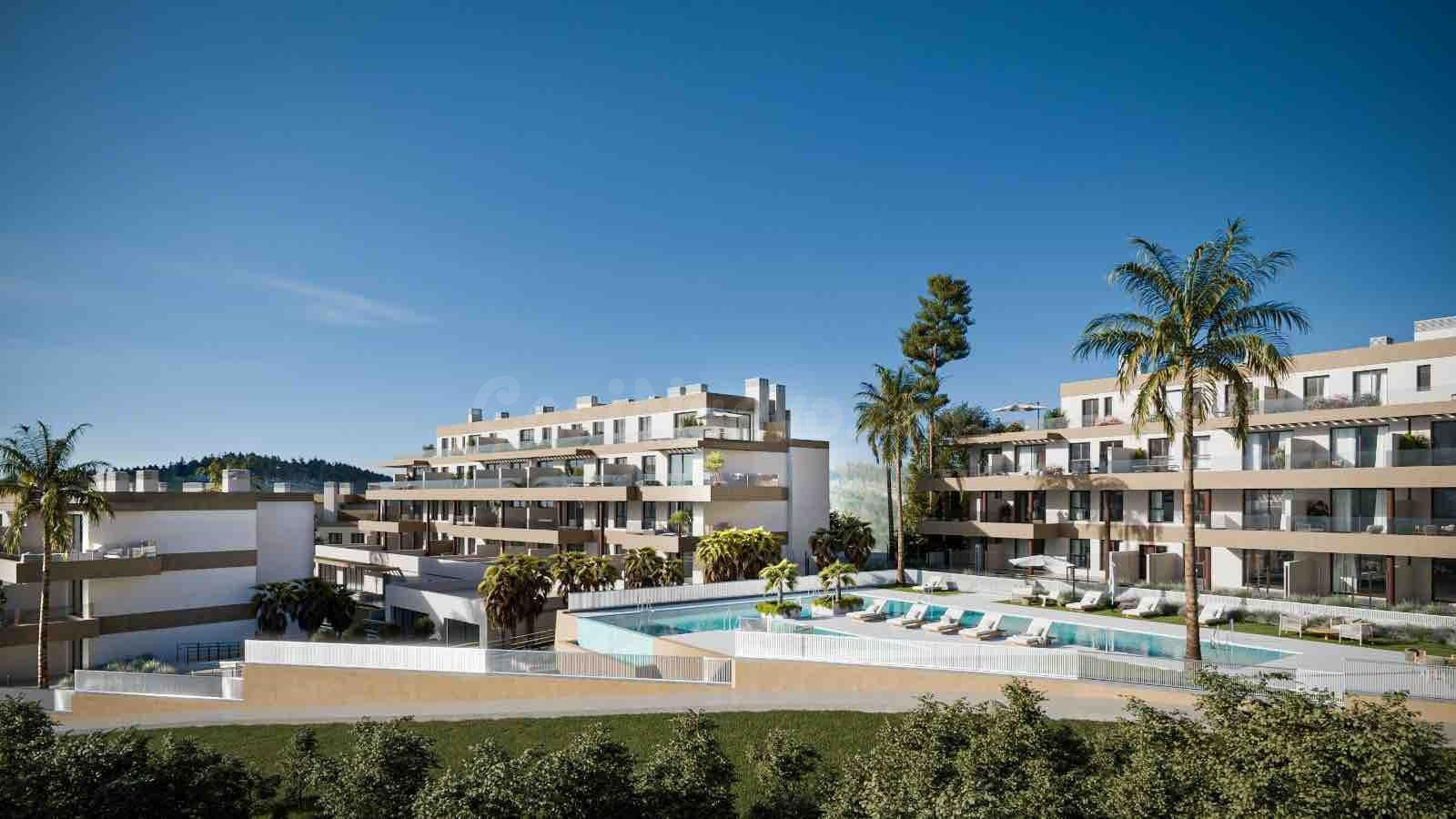 Apartamento con vistas al mar. 2 dormitorios, 2 baños. Zona Hipódromo, Mijas Costa