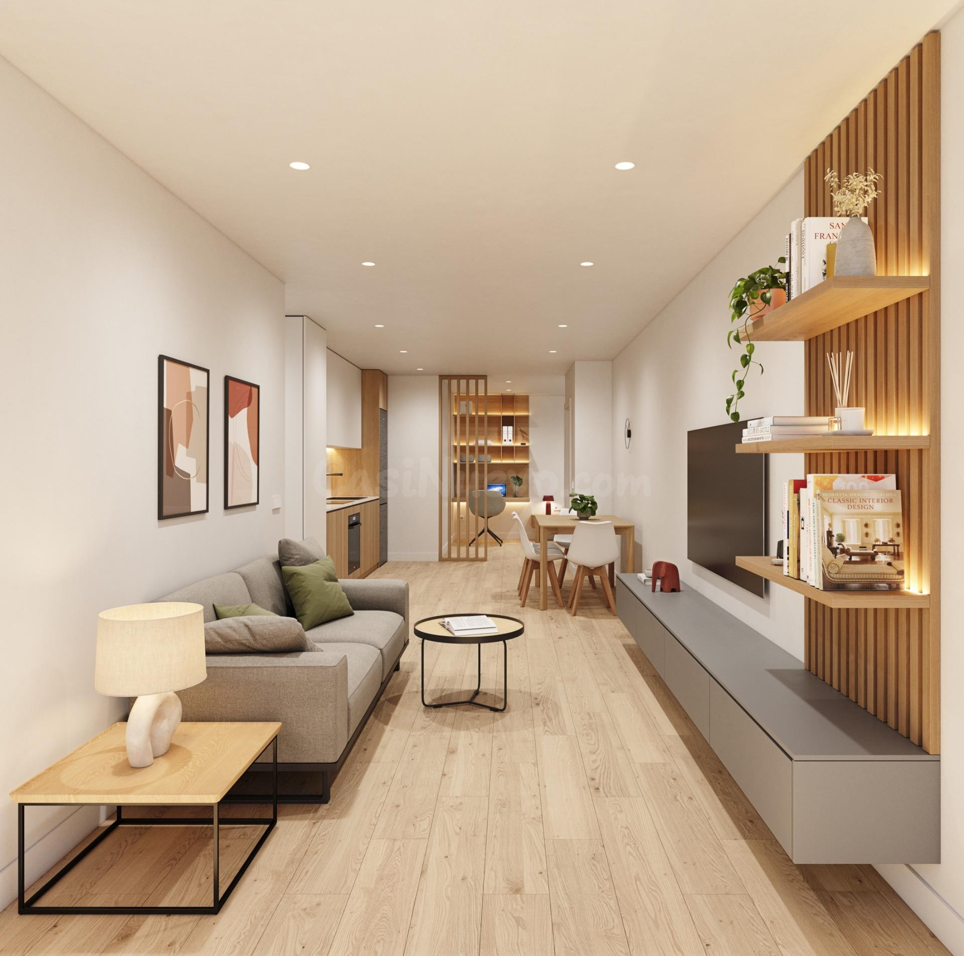 Apartamento a estrenar de 1 dormitorio + vestidor en Vistalegre