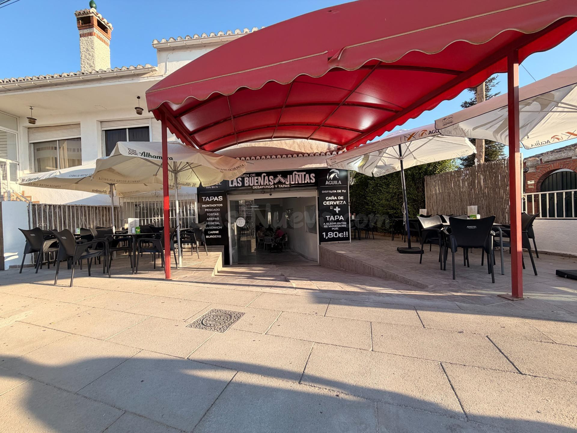 Gran Bar Restaurante en Traspaso en Churriana de la Vega, junto a parada de Metro
