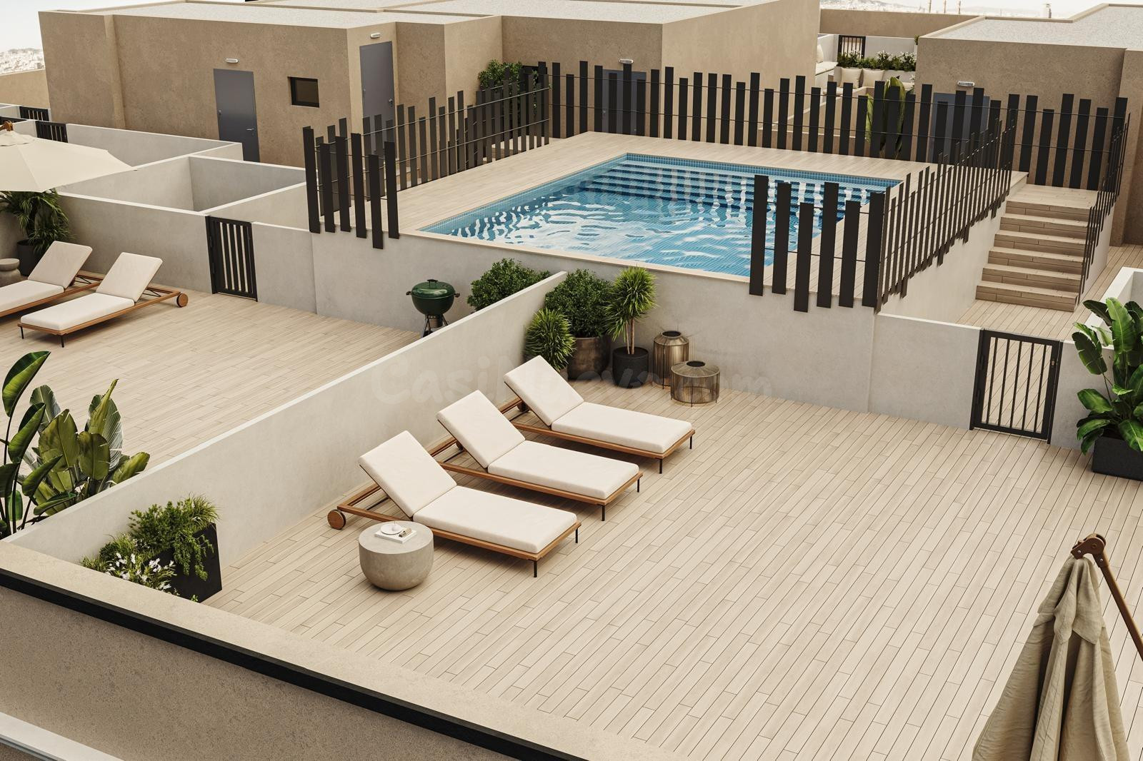 ATICO CON TERRAZA PRIVADA DE 30M2 EN OBRA NUEVA A ESTRENAR EN LA ZONA DE LA HOYA CON ZONAS COMUNES, PLAZA DE GARAJE Y PISCINA COMUNITARIA, ¡NO TE LO VAS A QUERER PERDER!!!