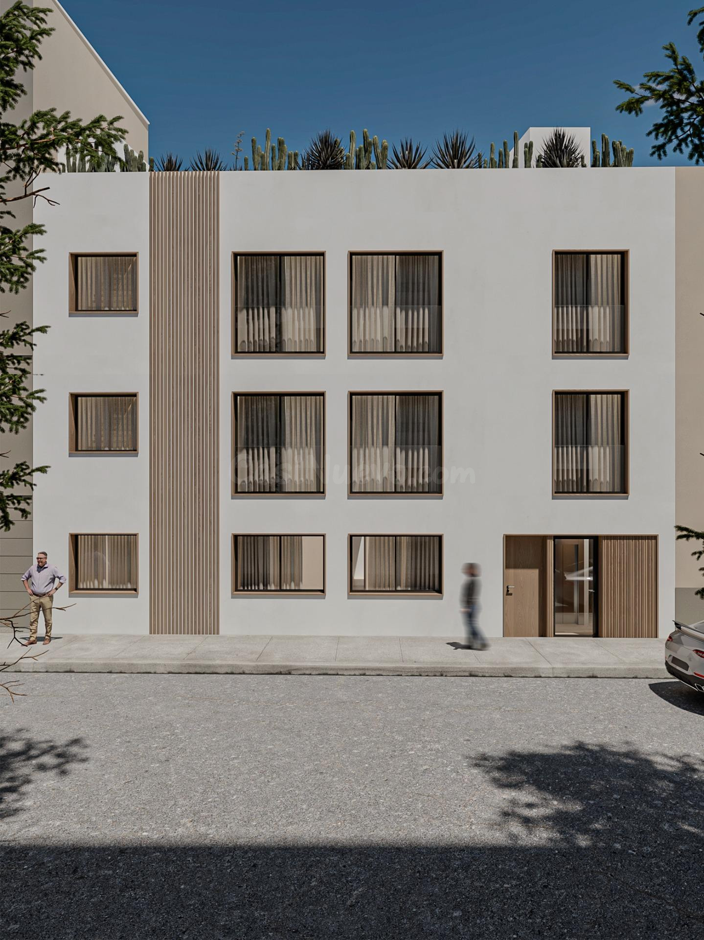 OBRA NUEVA EN EL RAVAL, CERCA DEL CENTRO DE LA CIUDAD, ÚLTIMA VIVIENDA EN PLANTA BAJA CONSTA DE 3 HAB. 2 BAÑOS. PATIO Y TERRAZA PRIVADA.
