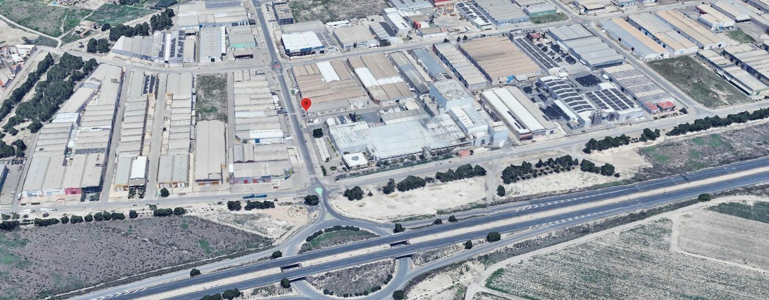 En pleno corazón del Polígono Industrial Oeste (Alcantarilla, Murcia)