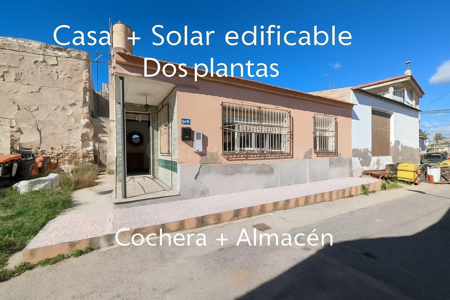 APIHOUSE VENDE CASA A REFORMAR EN PUEBLO DE ORIHUELA. PRECIO DE VENTA 98.000€