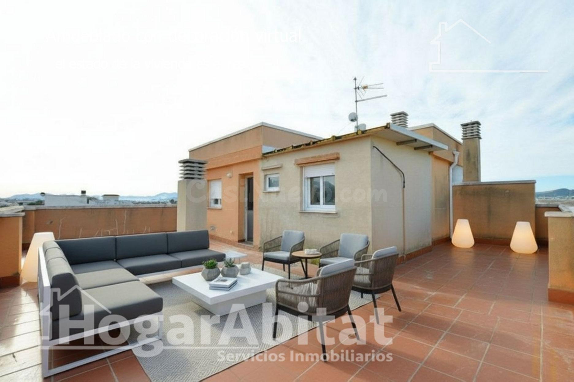 ¡PLAYA DE DAIMUS! ÁTICO DÚPLEX ACOGEDOR Y EXTERIOR CON BALCÓN Y TERRAZA