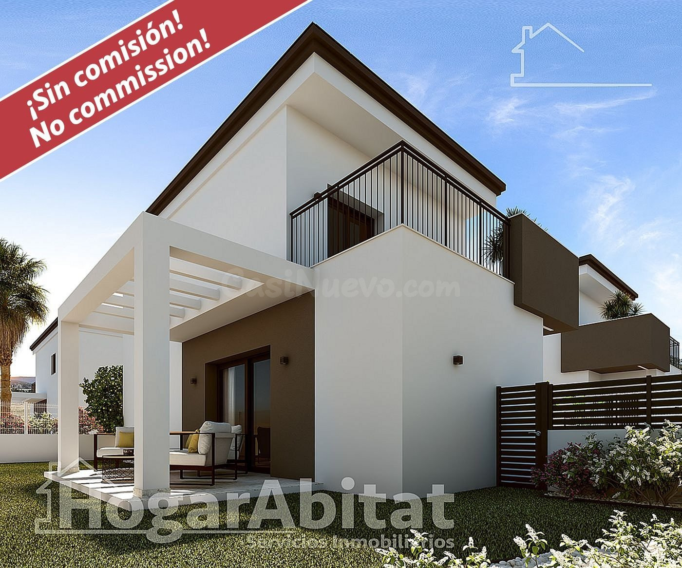CHALET DE OBRA NUEVA CON PISCINA, TERRAZA Y GARAJE EN ESPECTACULAR RESIDENCIAL