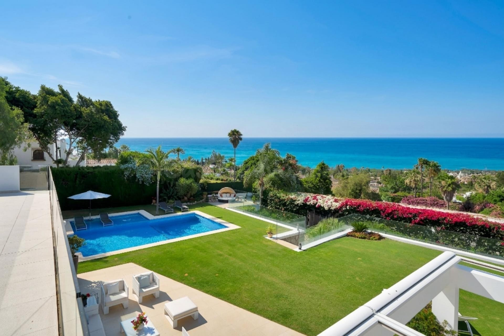A Masterpiece of Contemporary Living with Breathtaking Panoramic Mediterranean Views