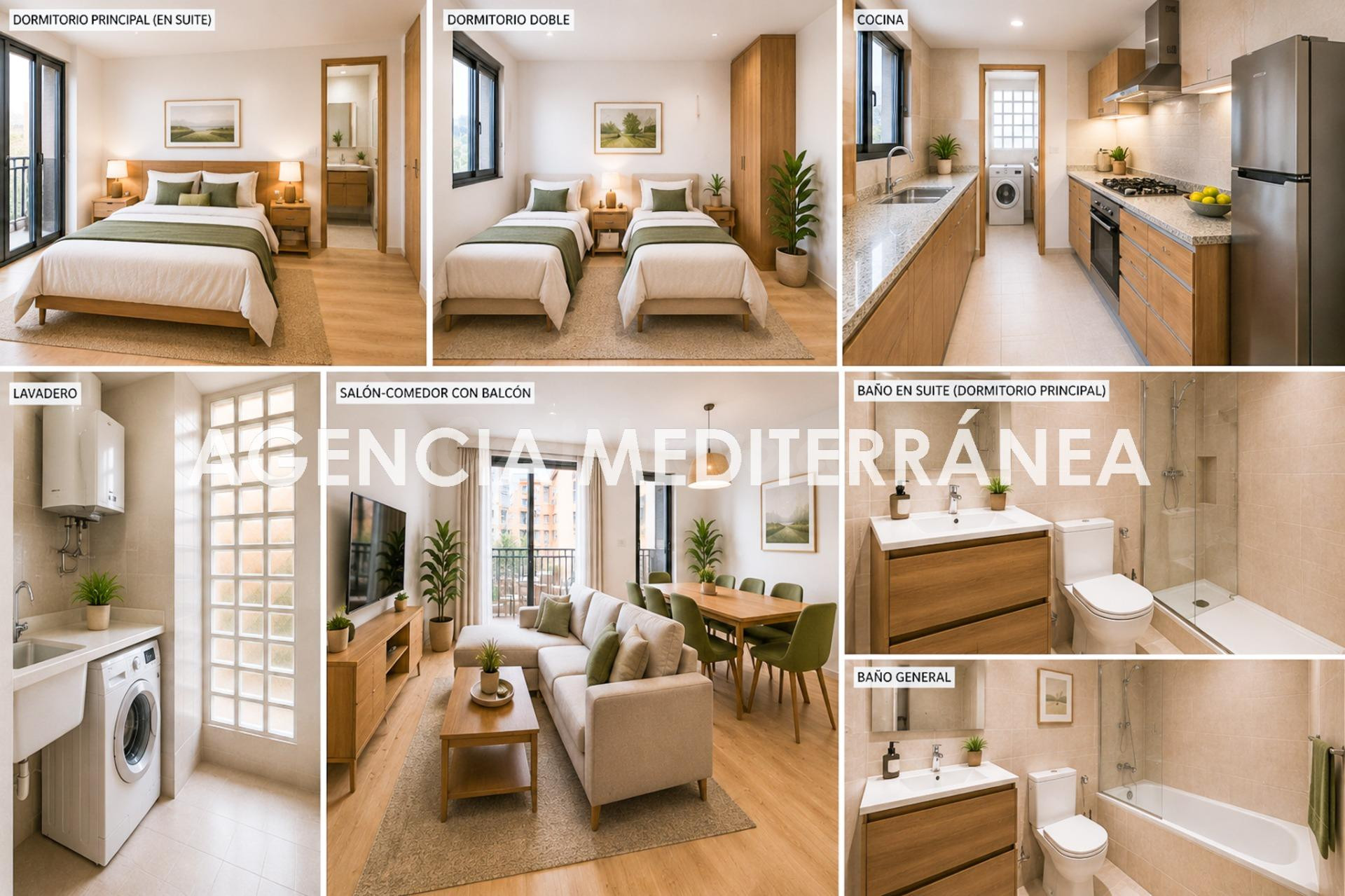 Vivienda en segunda planta y 4 áticos dúplex a estrenar en Bellreguard