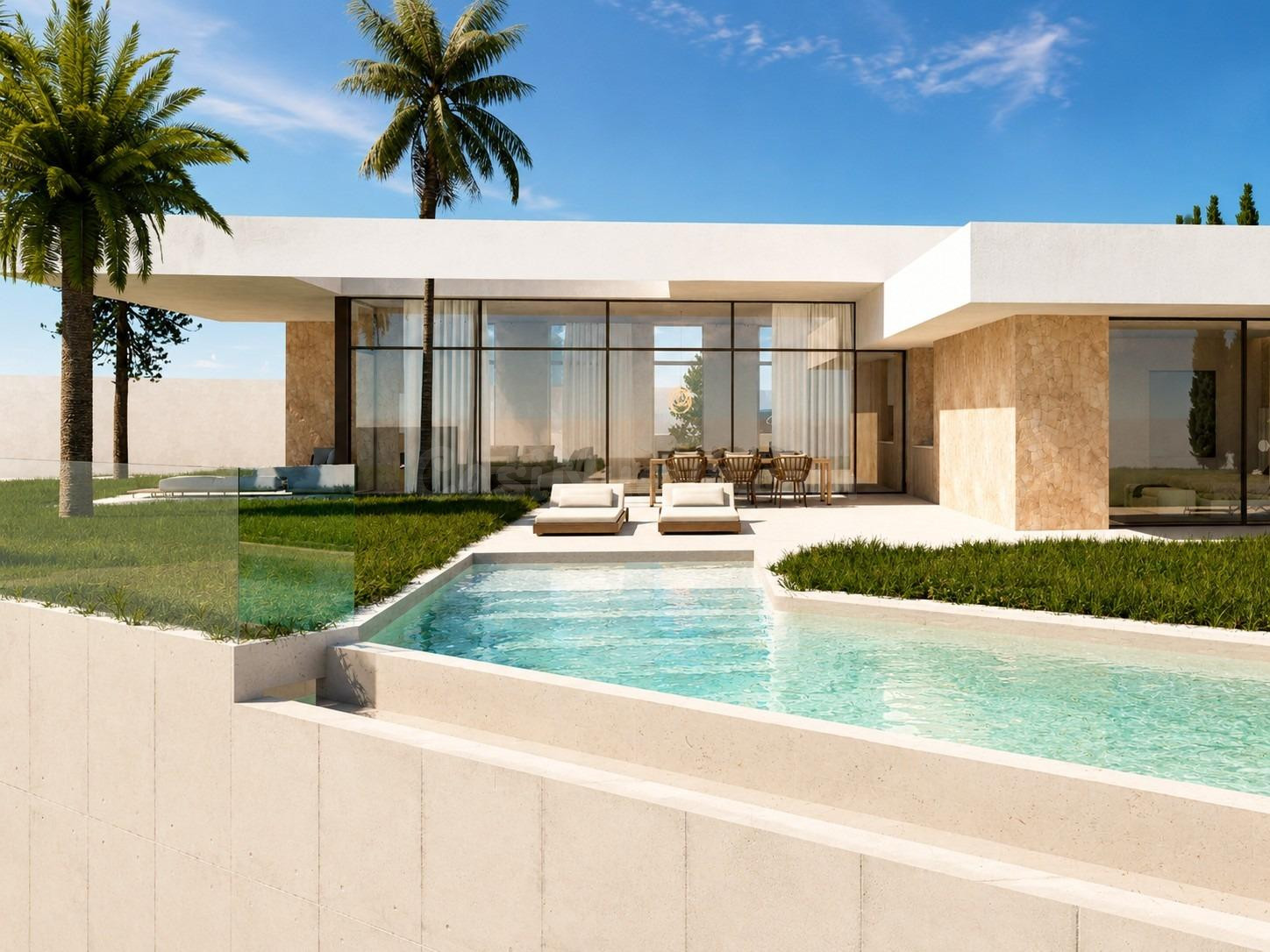 Villas exclusivas de nueva construcción de una sola planta en La Marquesa Golf, Ciudad Quesada